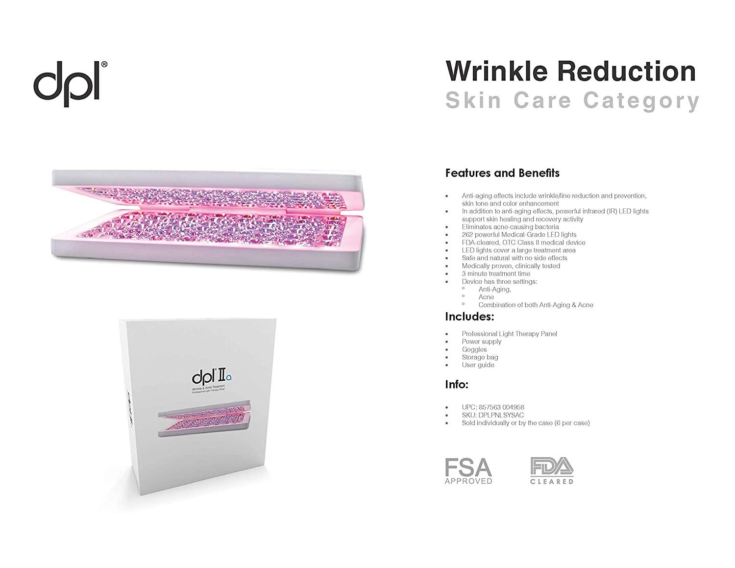 dpl IIaProfessional Wrinkle Reduction and Acne Treatment Light Therapy