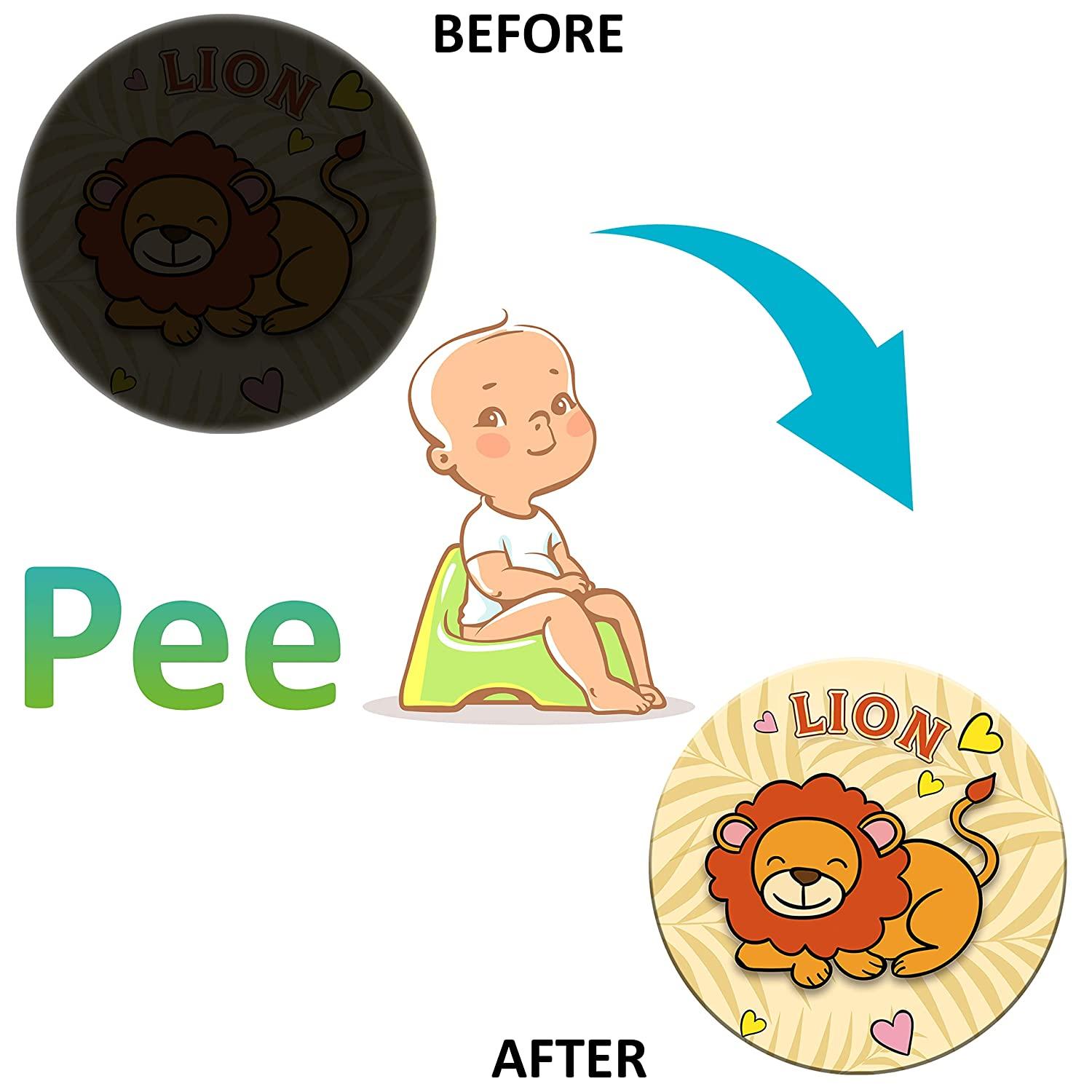 Potty Training Stickers Reusable Toilet Targets for Potty Training