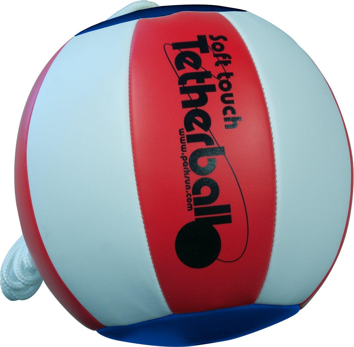 Park & Sun Sports Soft Touch Tetherball - 7' Nylon Cord - Americana ...
