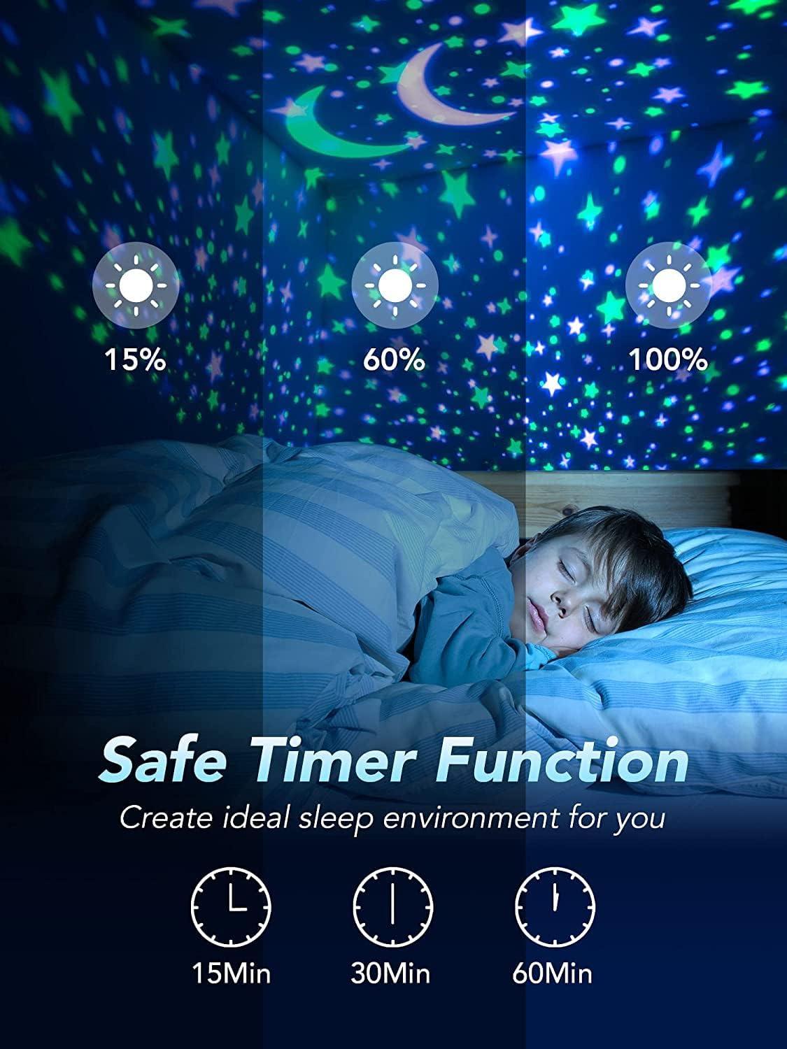Star Night Light Projector with 48 Light Modes, Timer, Bluetooth