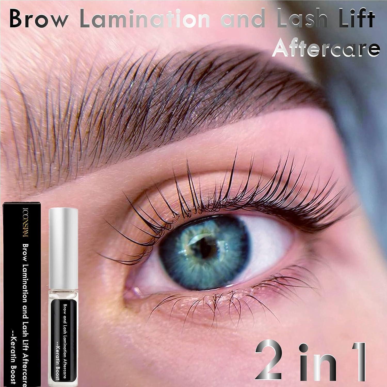 Brow Lamination and Lash Lift Nutrition Clear Eyelash Perm Aftercare