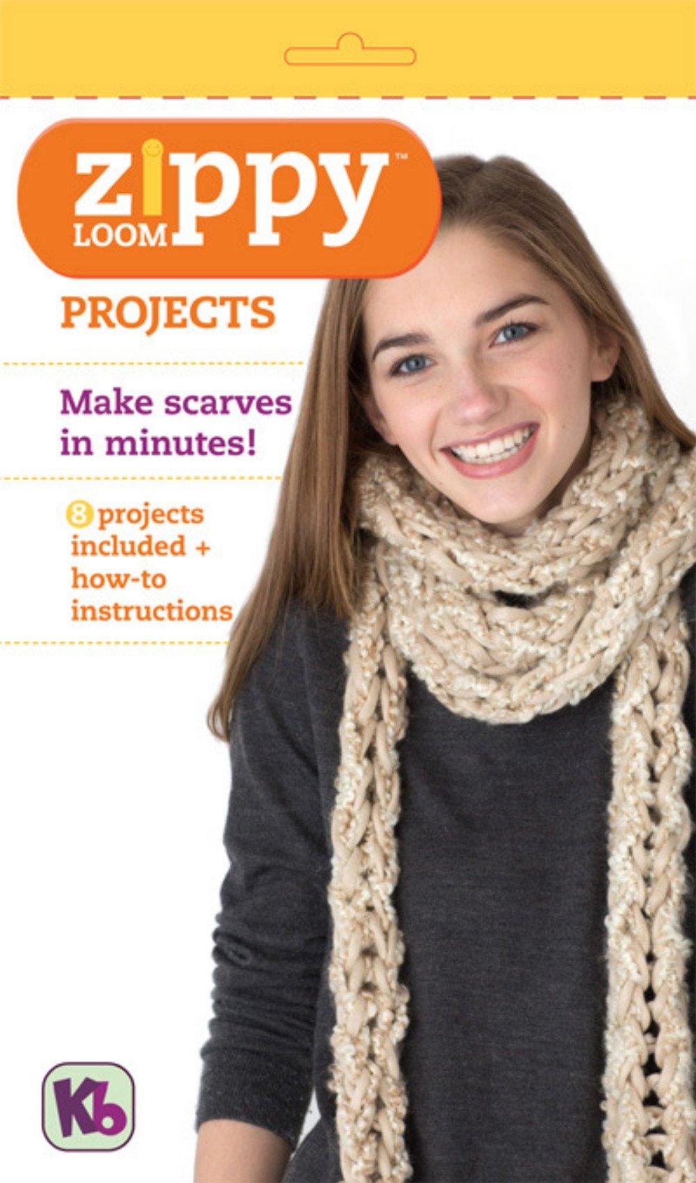 Authentic Knitting Board Zippy Loom Projects Pattern Book Creative