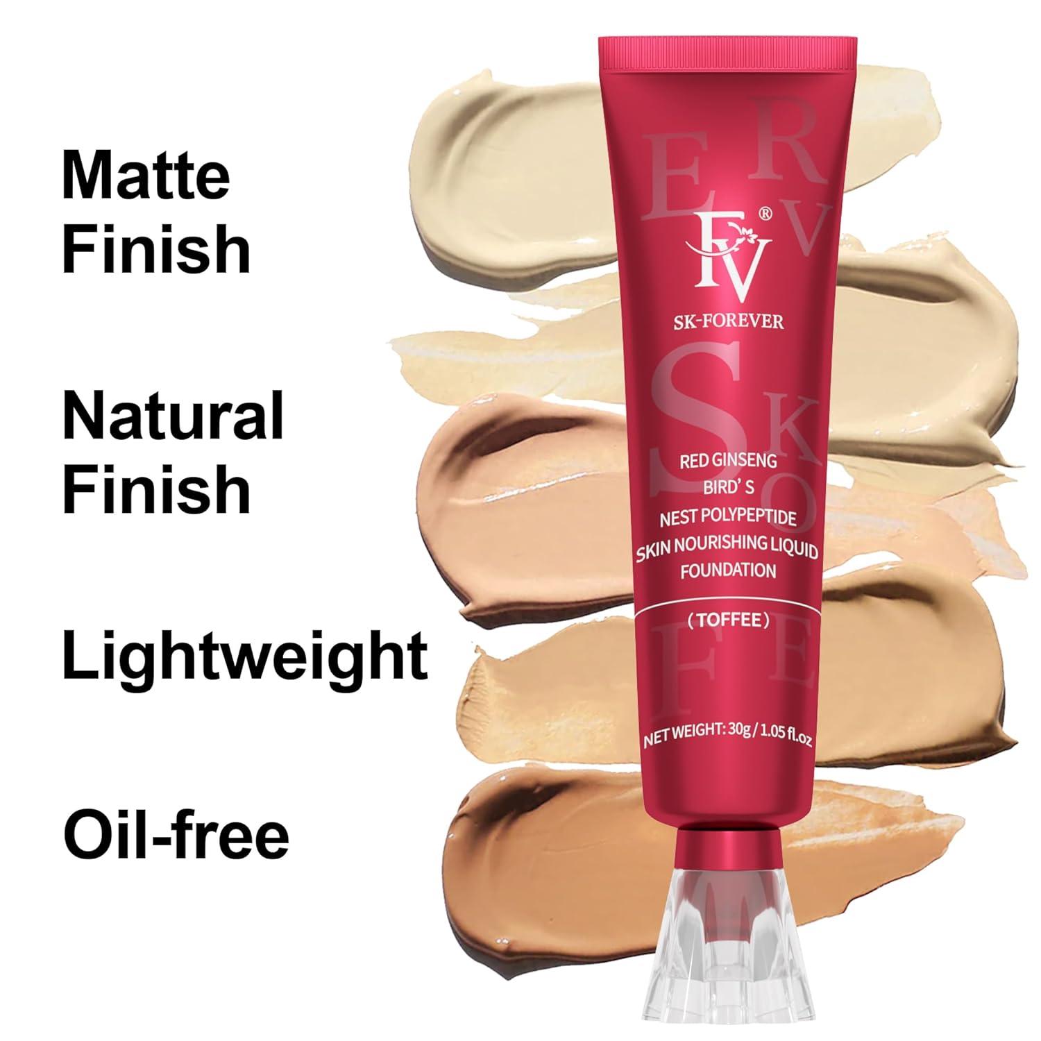 Forever Red Ginseng Birds Nest Polypeptide Liquid Foundation