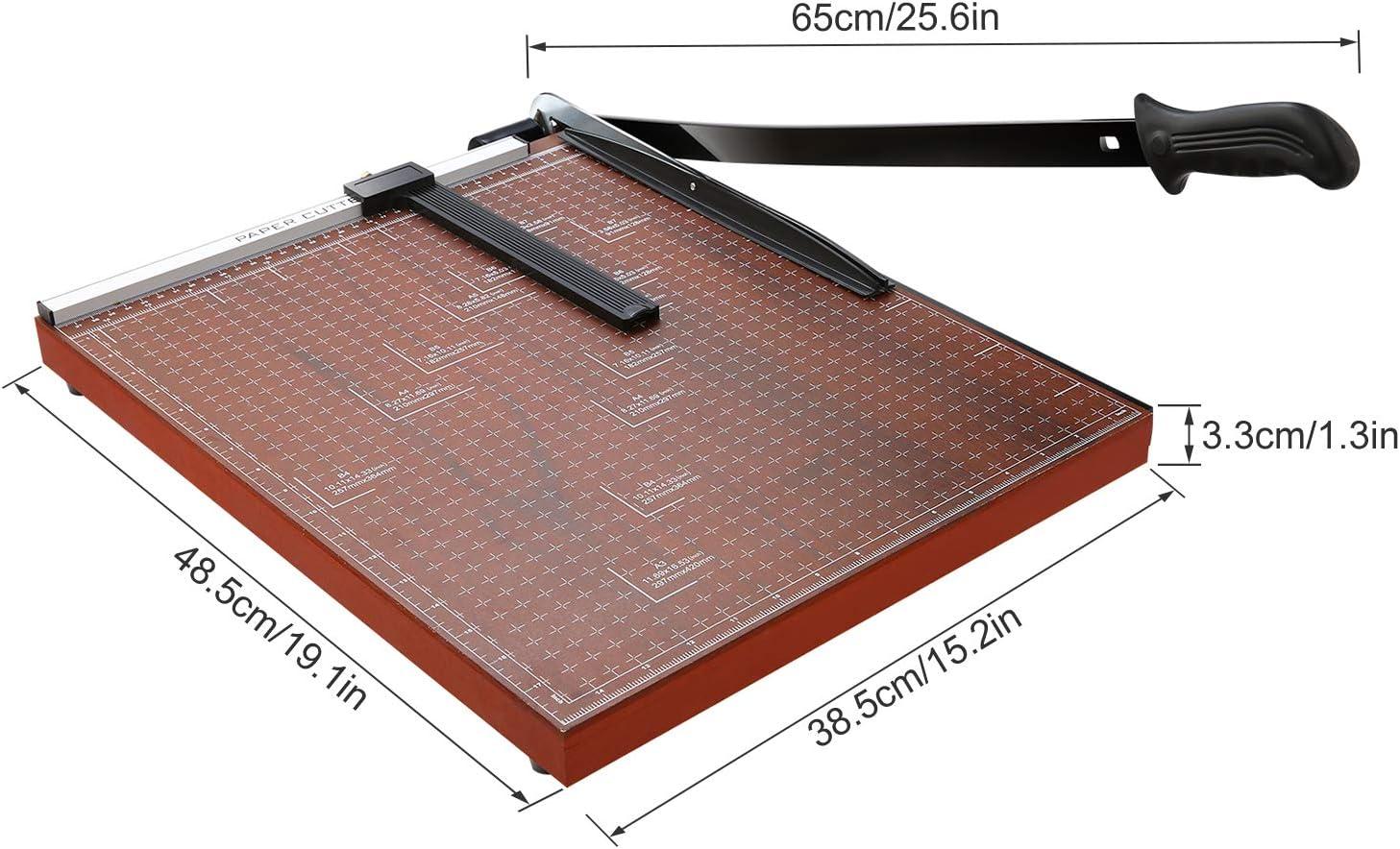 Paper Cutter Heavy Duty A3-B7 18" Cut Length Guillotine Paper Trimmer - View #14