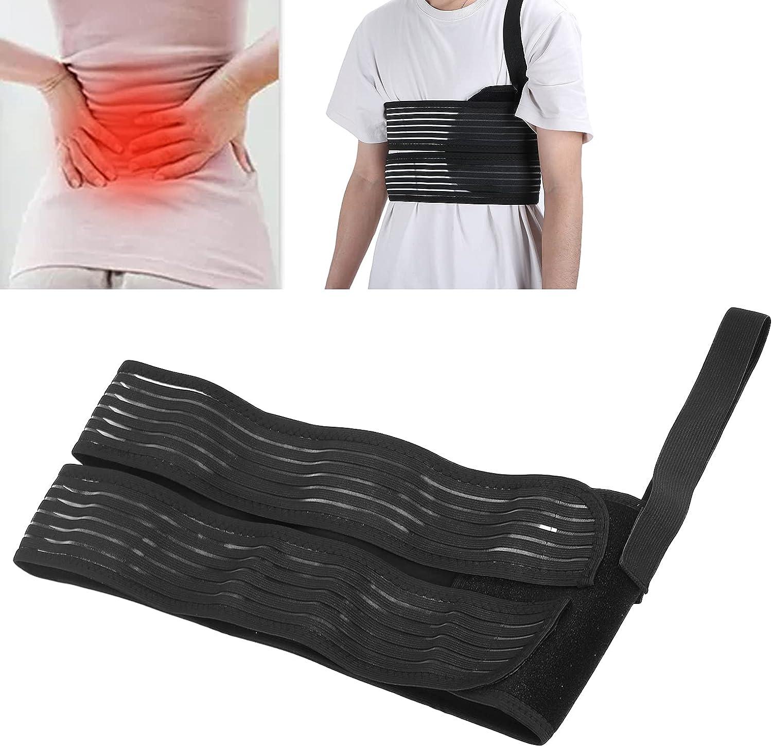 Adjustable Rib Straps, Chest Straps to Fix Fractures, Breathable Rib Brace for Men and Women