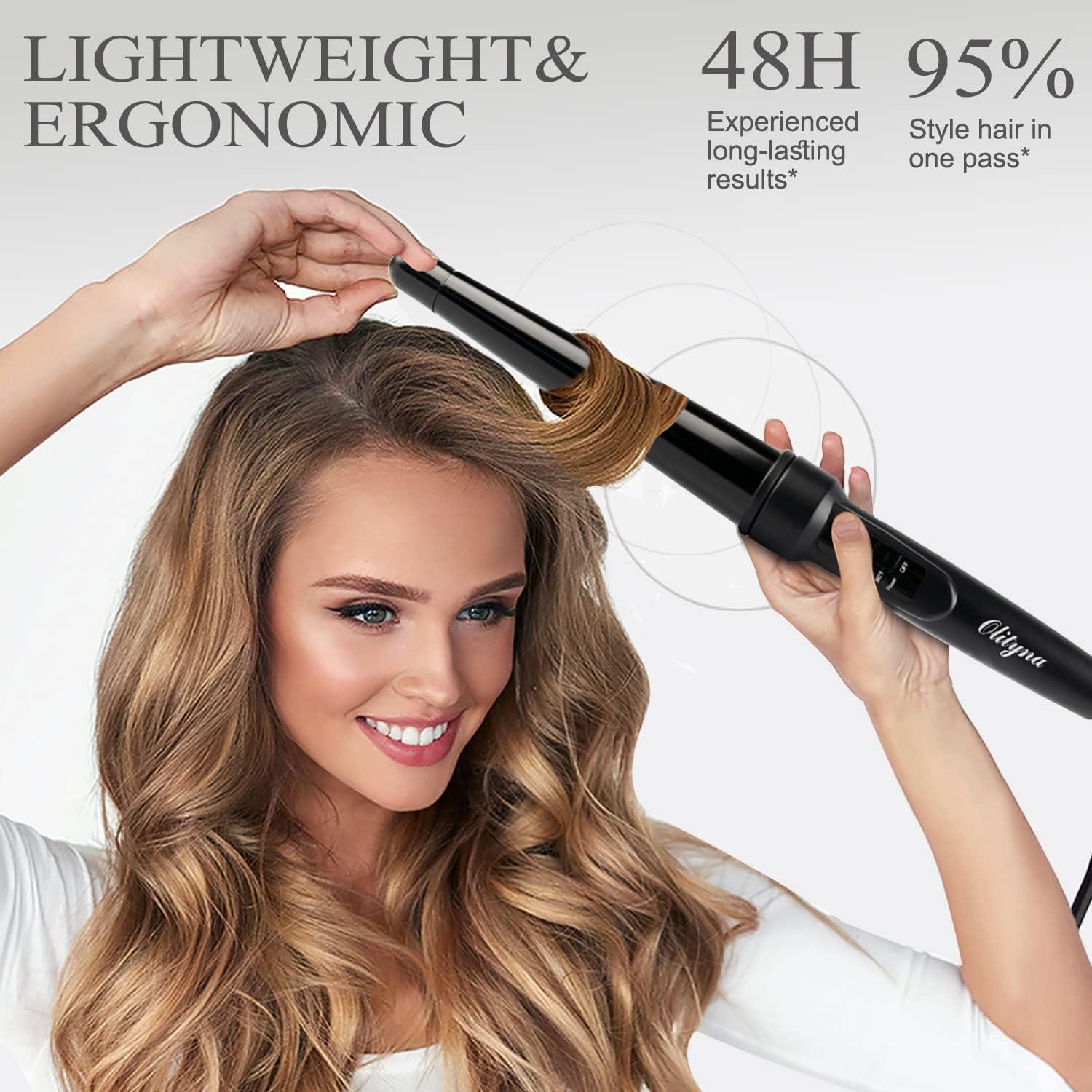 Tapered Curling Vivitar Curling Wand Reviews Professional Ceramic