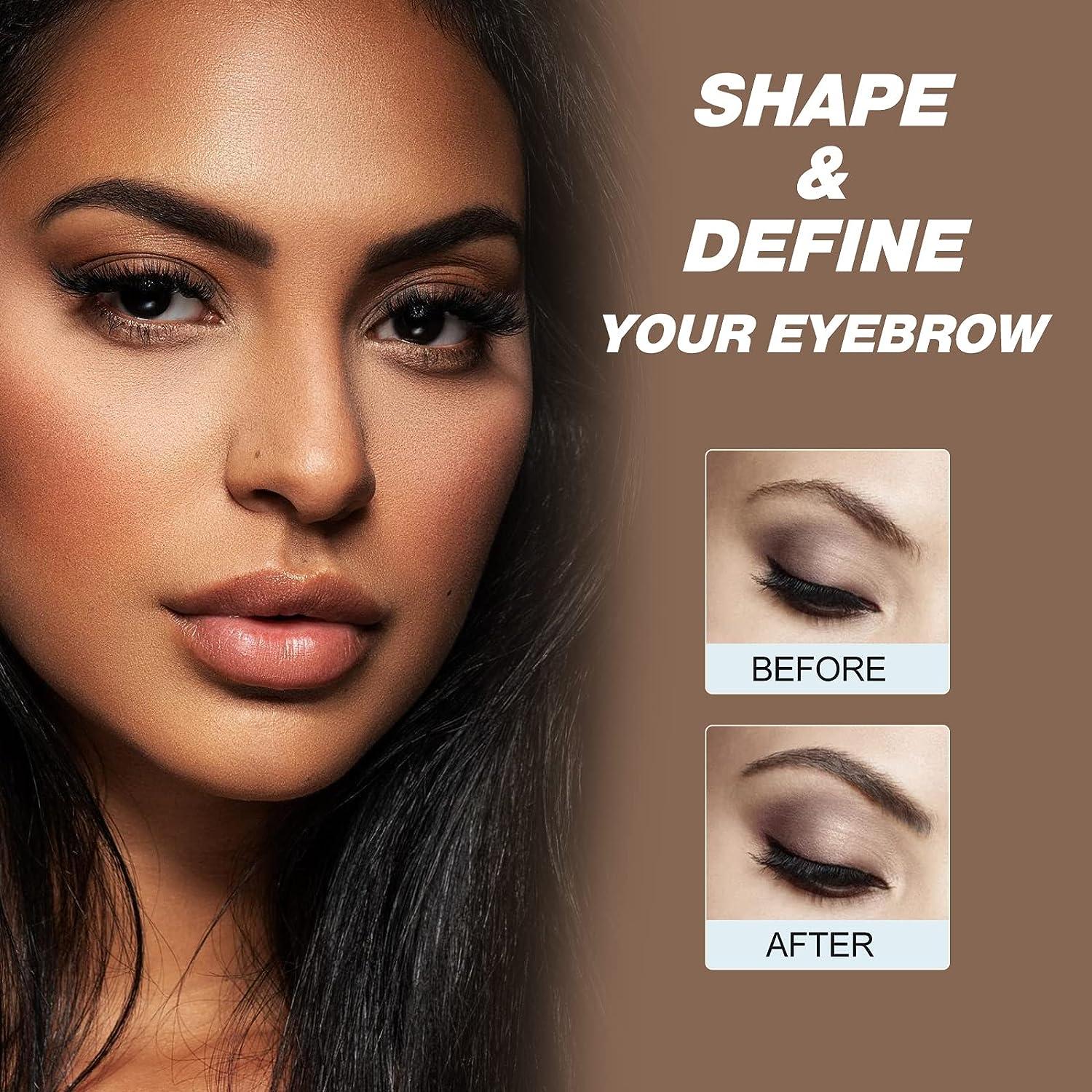 Simpout Purely Natural Eyebrow Henna Instant Brow Color Kit for