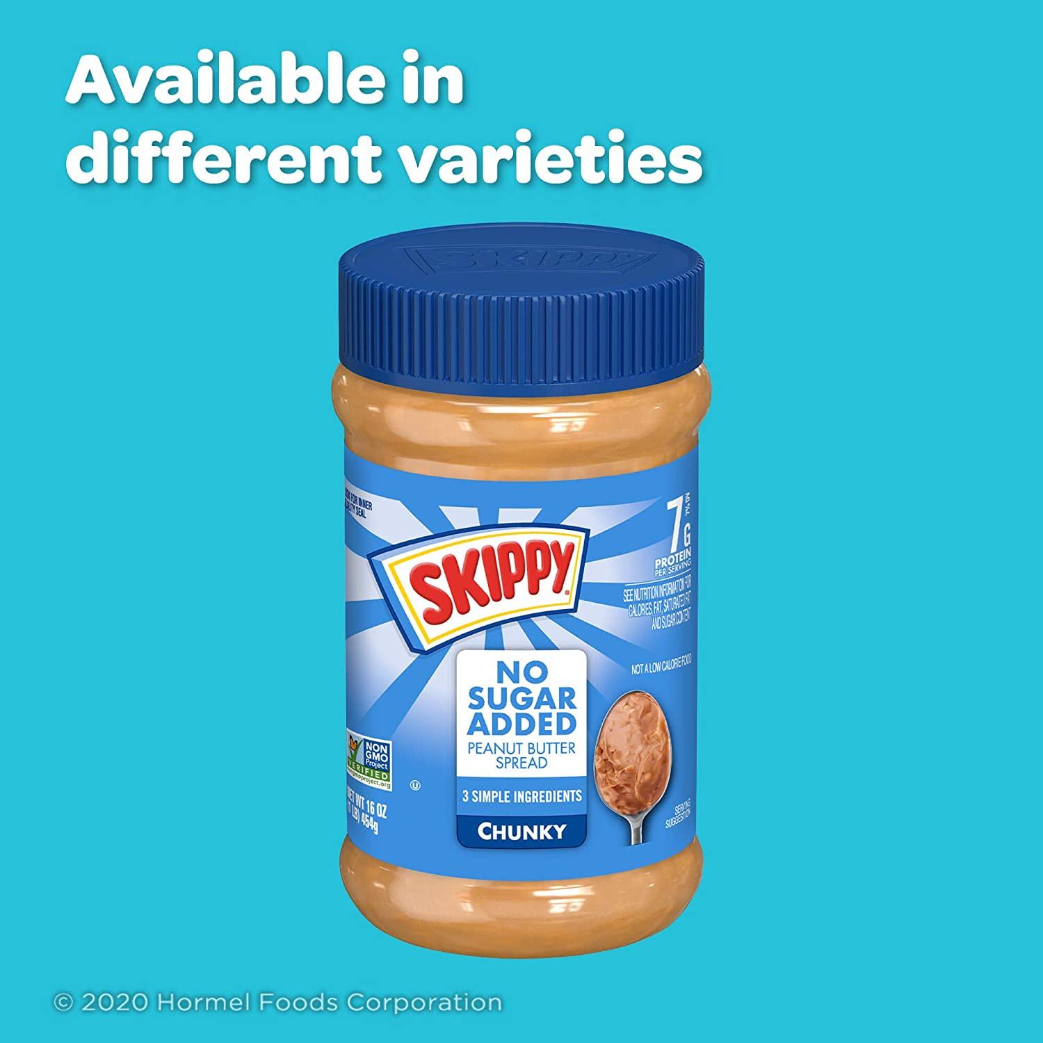 Skippy peanut butter label