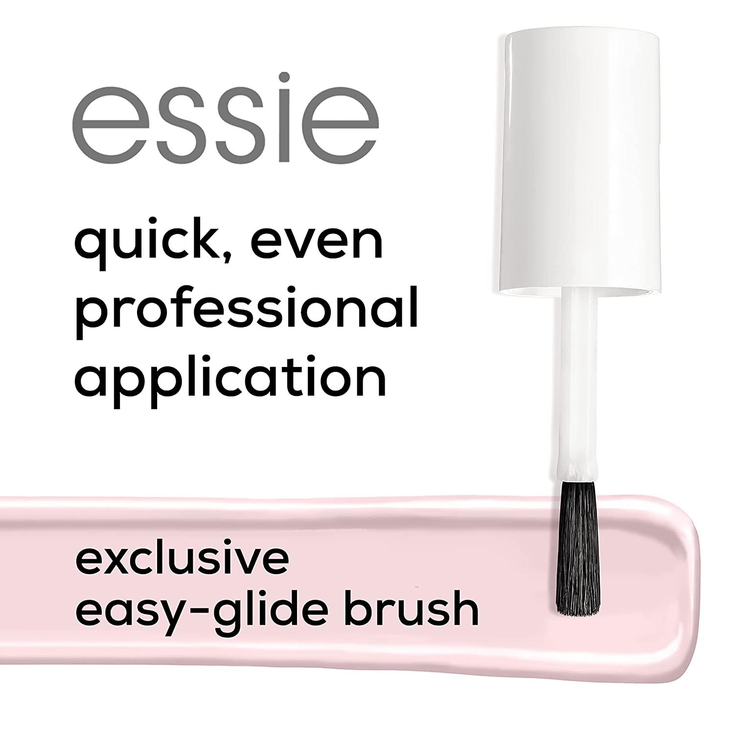 essie nail polish, limited edition spring 2022 collection, pastel pink nail color with a cream