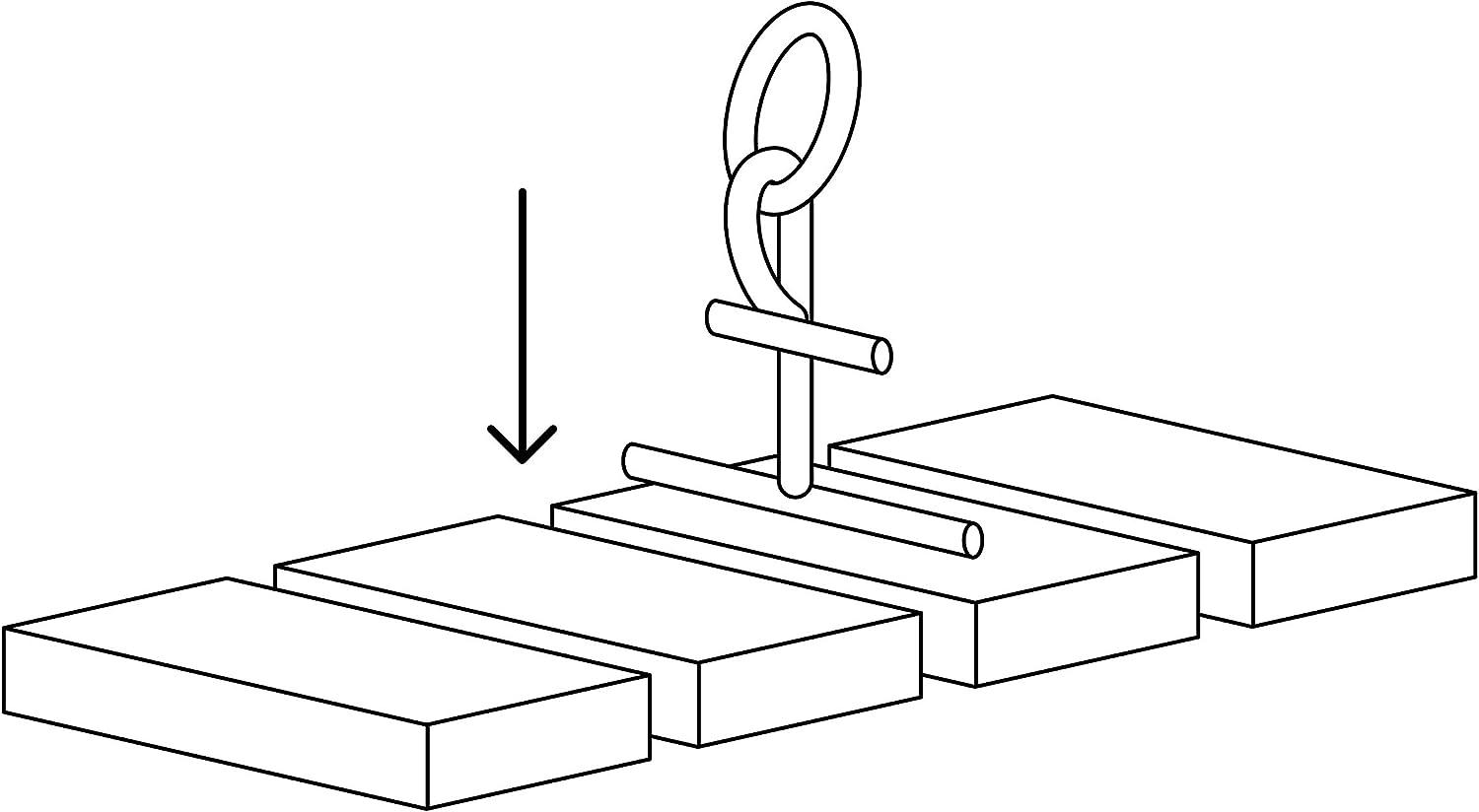HarborCraft Portable Dock Cleat Heavy Duty Stainless Steel for Main