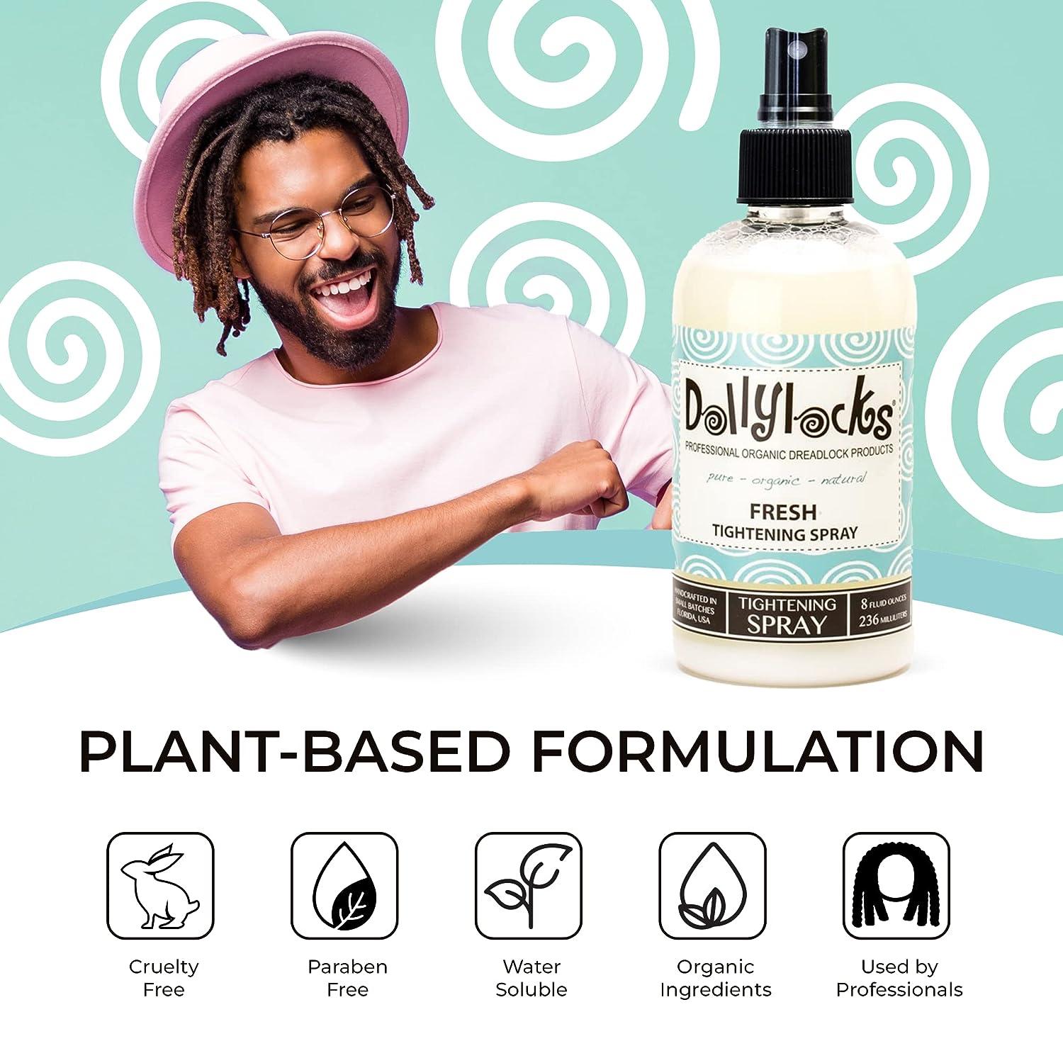 Sea Salt Spray for Hair and Loc Moisturizer for Dreads Salt Spray for