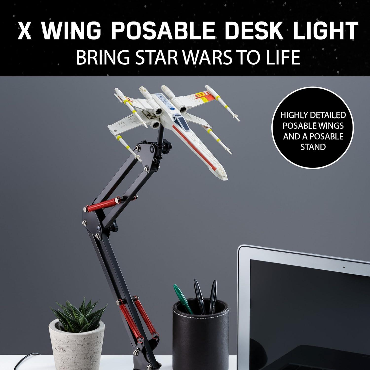 Buy Paladone Star Wars X Wing Posable Desk Light - 15cm LED
