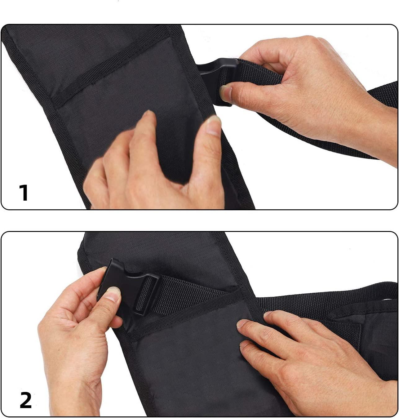 HNYG 208Inch Medical Bed Restraints for Elderly, Patient AntiFall Restraints Bed Limb Holder