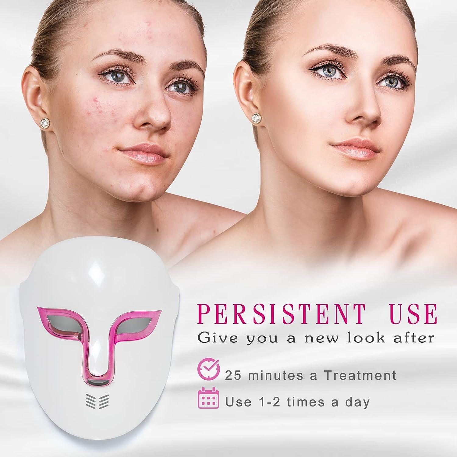 LED Face Mask (FSA or HSA Eligible) Light Therapy Red Light Therapy