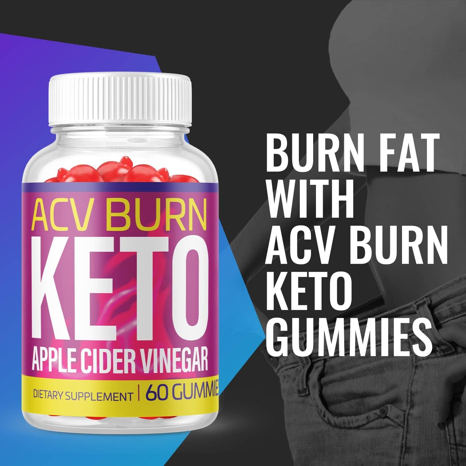 ACV Burn Keto Gummies, ACV Burn Keto Gummy Bears (1 Pack)