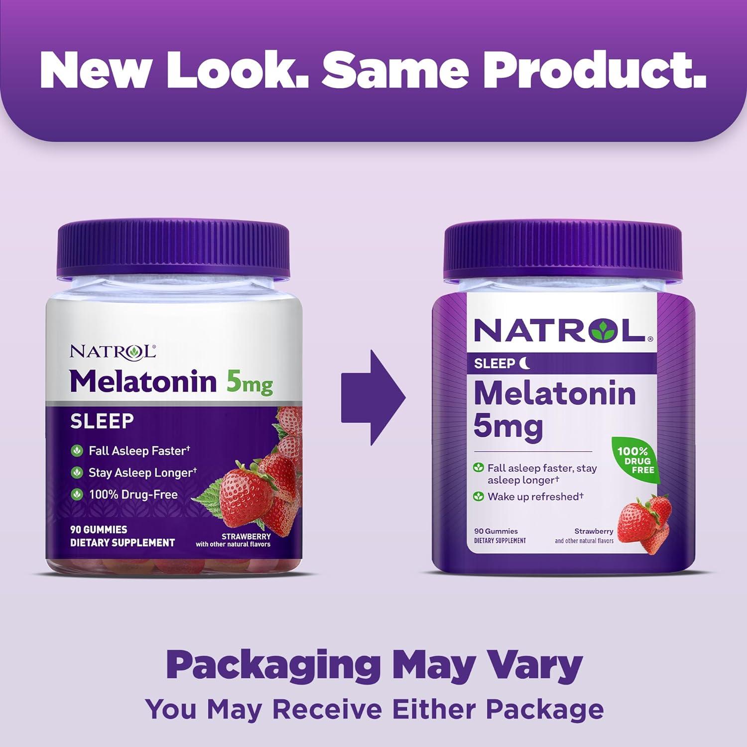 Natrol Melatonin Gummies 5 Mg 1 Each 90 CT