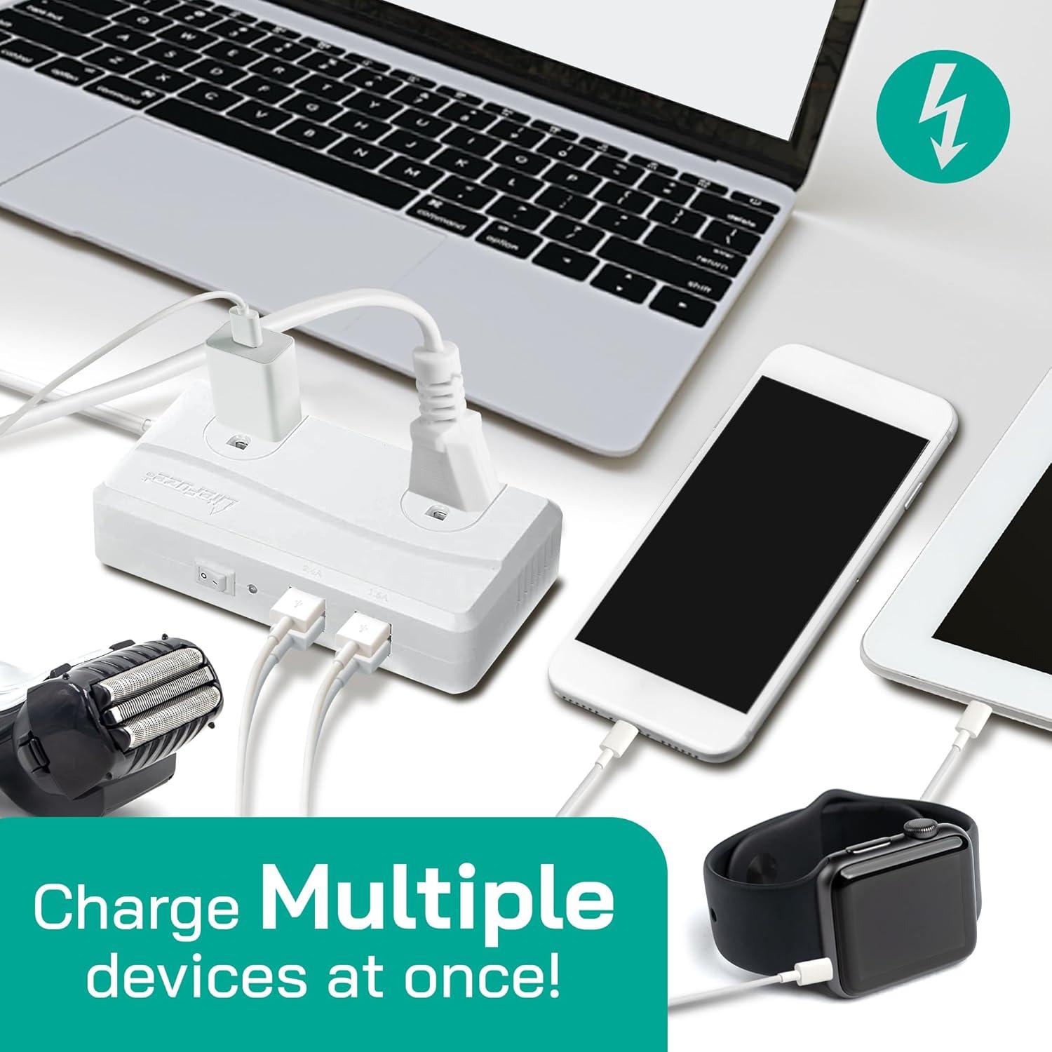 200W Travel Voltage Converter 220V to 110V EU AU UK Adapter for