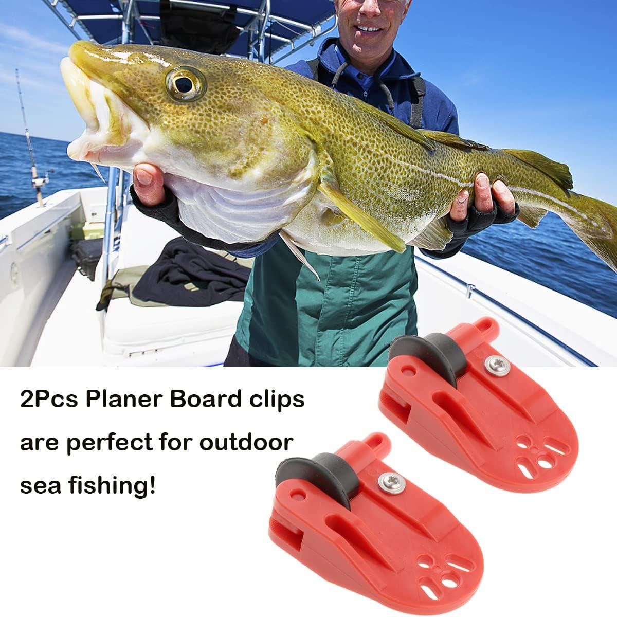 2 Pieces Planer Board Zams pro Release Clips Fishing In-line Side Clip for Offshore  Fishing Tackles Trolling Downrigger Clips