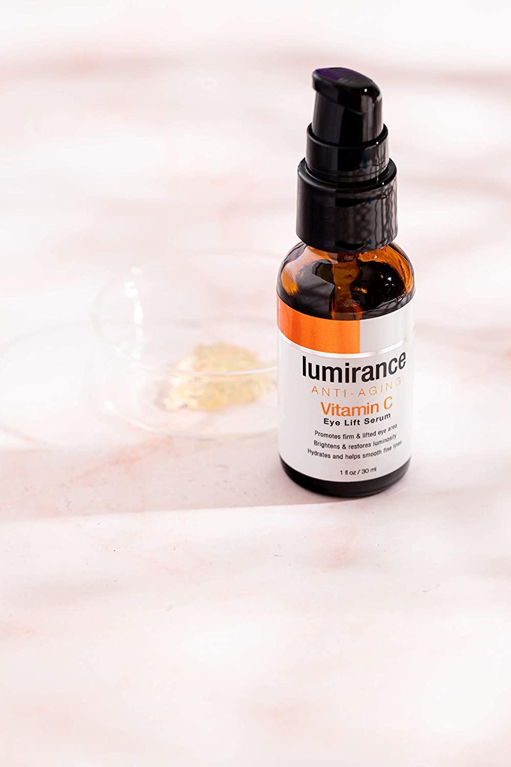 Lumirance Vitamin C Eye Lift Serum, Minimizes the Look of Wrinkles and