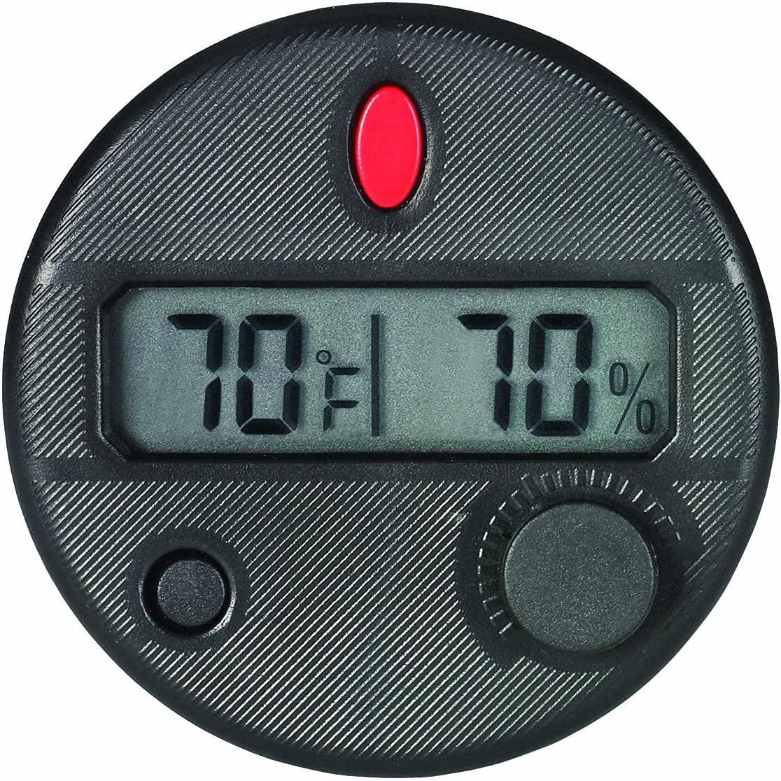 HygroSet DHYGFM Adjustable Digital Hygrometer for Front Mount Humidors