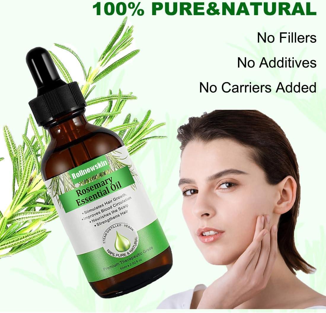 Rosemary Biotin Hair Growth Oil - Stimulates Regrowth & Strengthens Hair | Ideal For - View #13