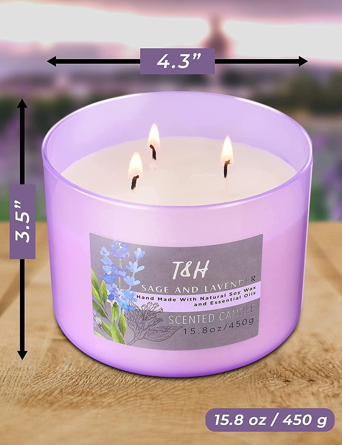 Calm Cool and Collected - Lavender, Sage and Rosemary Candle