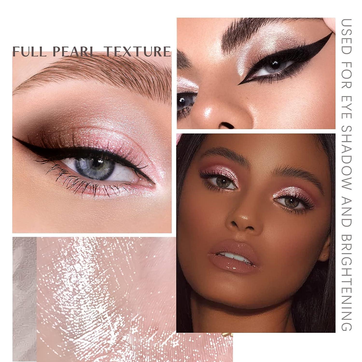White shimmer deals eyeshadow