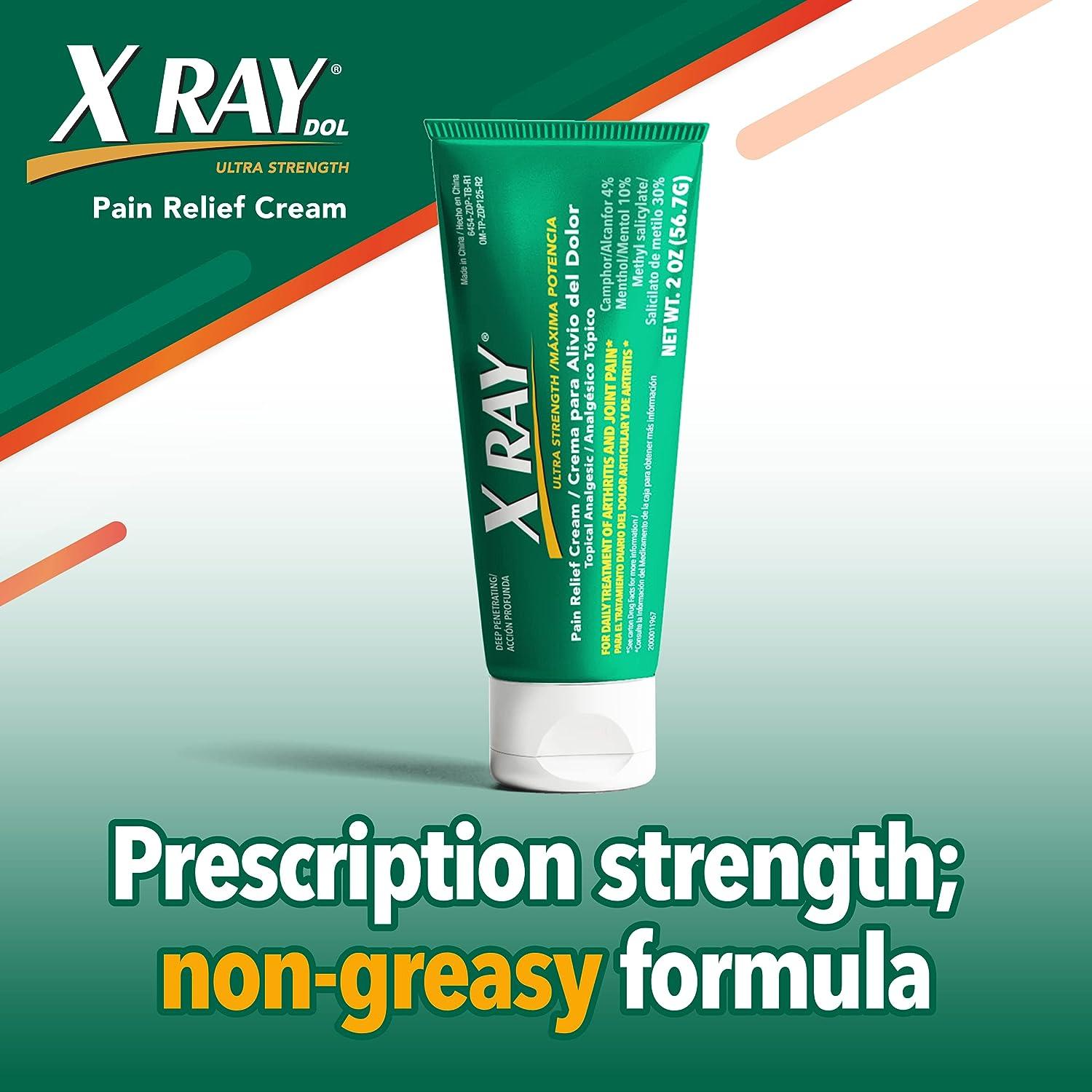 X Ray Dol Topical Arthritis Pain Reliever Cream for Daily Joint