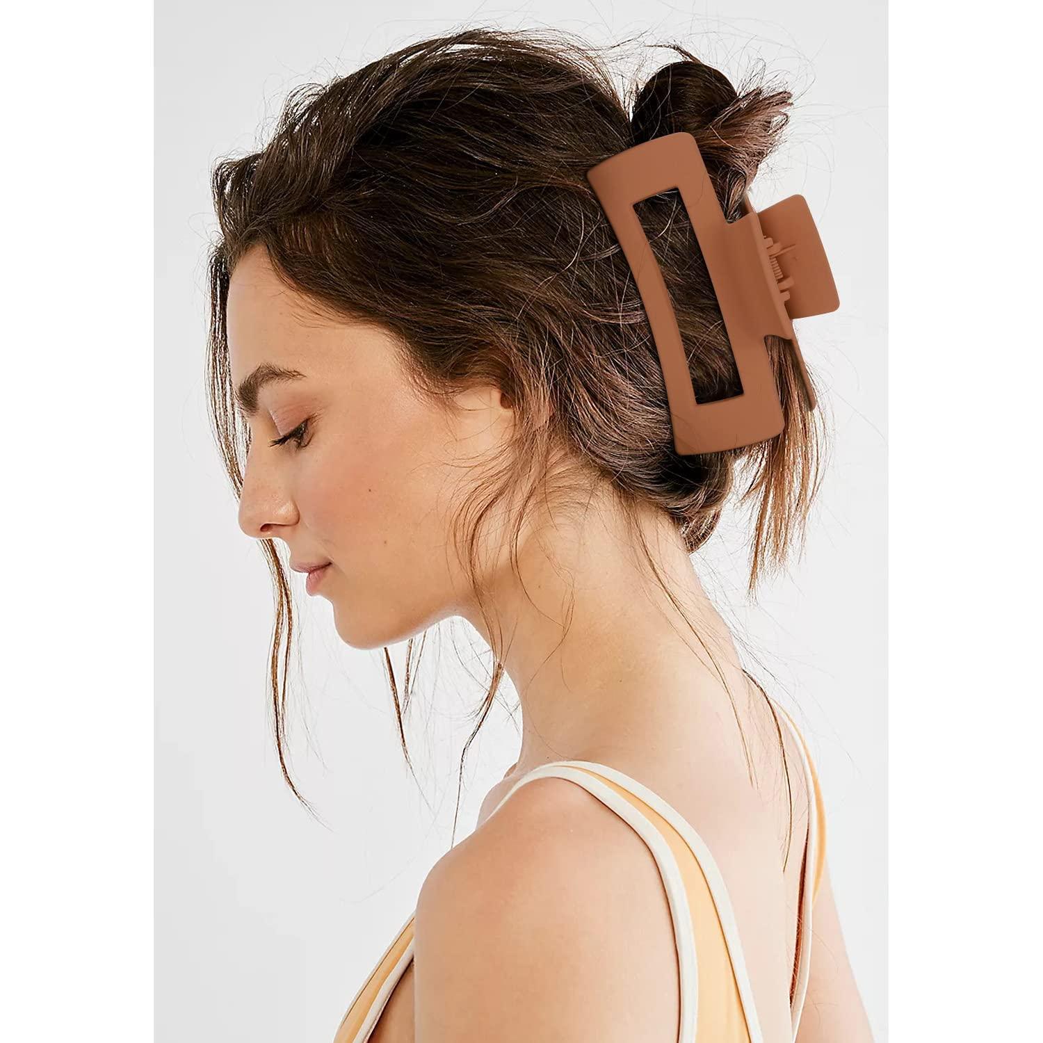 Aesthetic Short Straight Hair Girls SuPoo Pack Cute Hair Clips