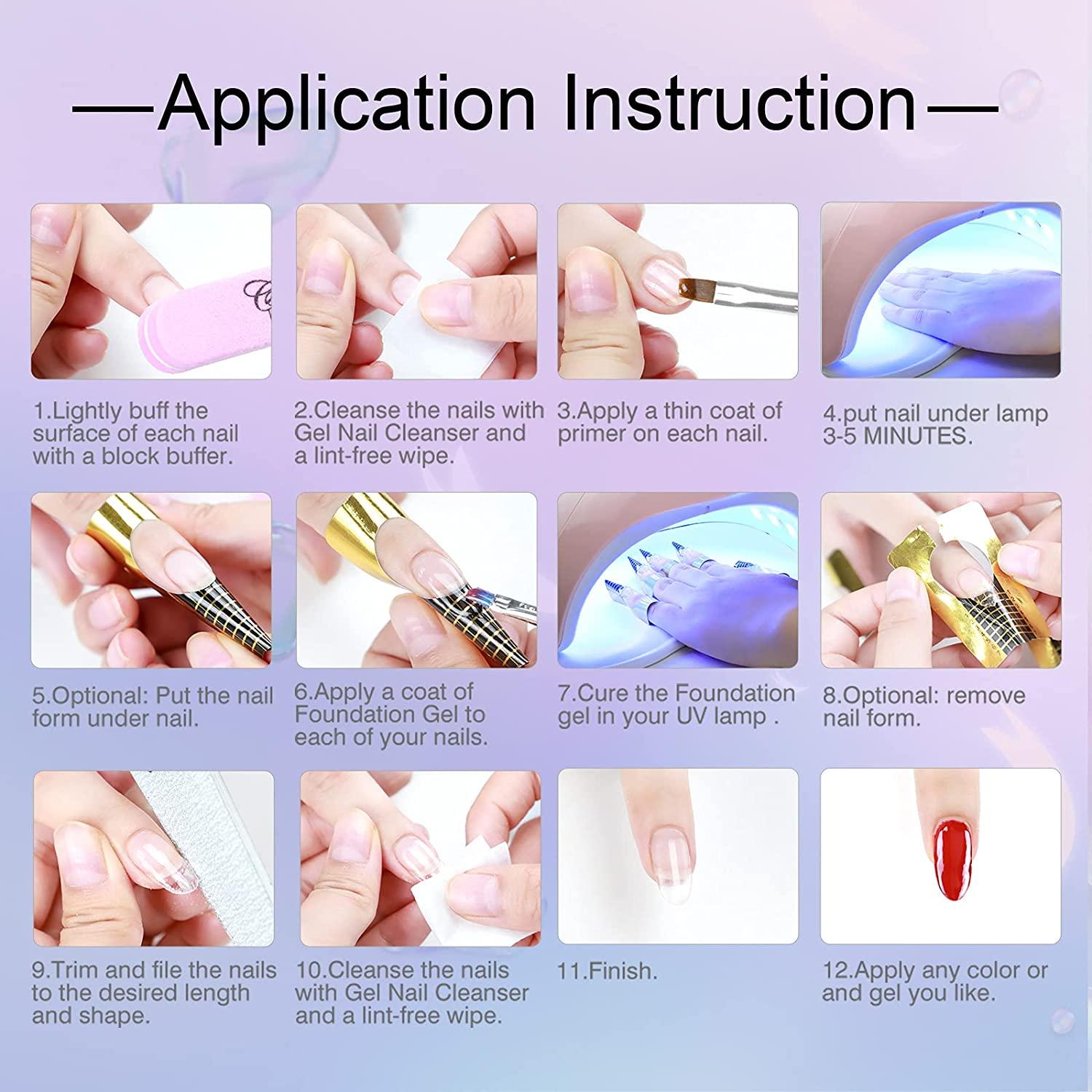 Step By Step Nail Tutorial  Making Your Own Glitter Acrylic
