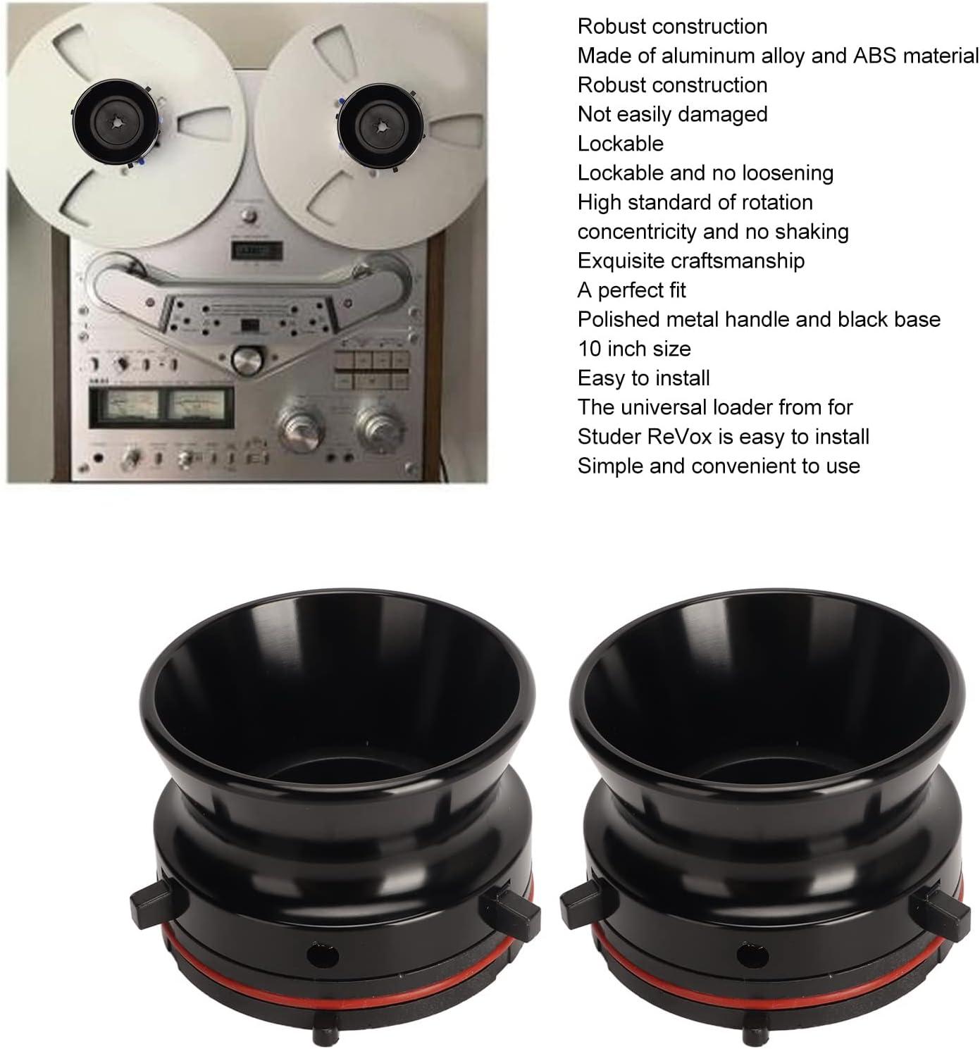 Nab Reel Hub Adaptors for 10in Reel to Reel Tape Recorders 1 Pair