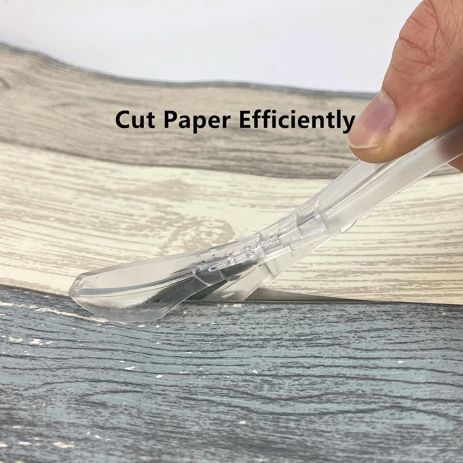 CARTINTS Paper Cutter with Hidden Knife Blade, Safety Wrapping Paper