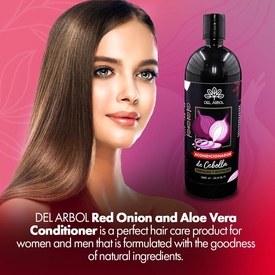 Onion Hair Conditioner | Red Onion & Aloe Vera | Boost Shine & Revitalize Thinning  Hair | Paraben Free | Family Size 33.8 fl. oz | Buy Now with Express  International Delivery | GoSupps.com