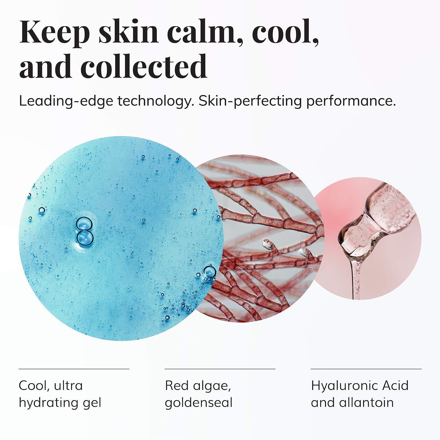 Le Mieux O2 Calming Gel Conductive Facial Gel with Aloe Soothe Mild