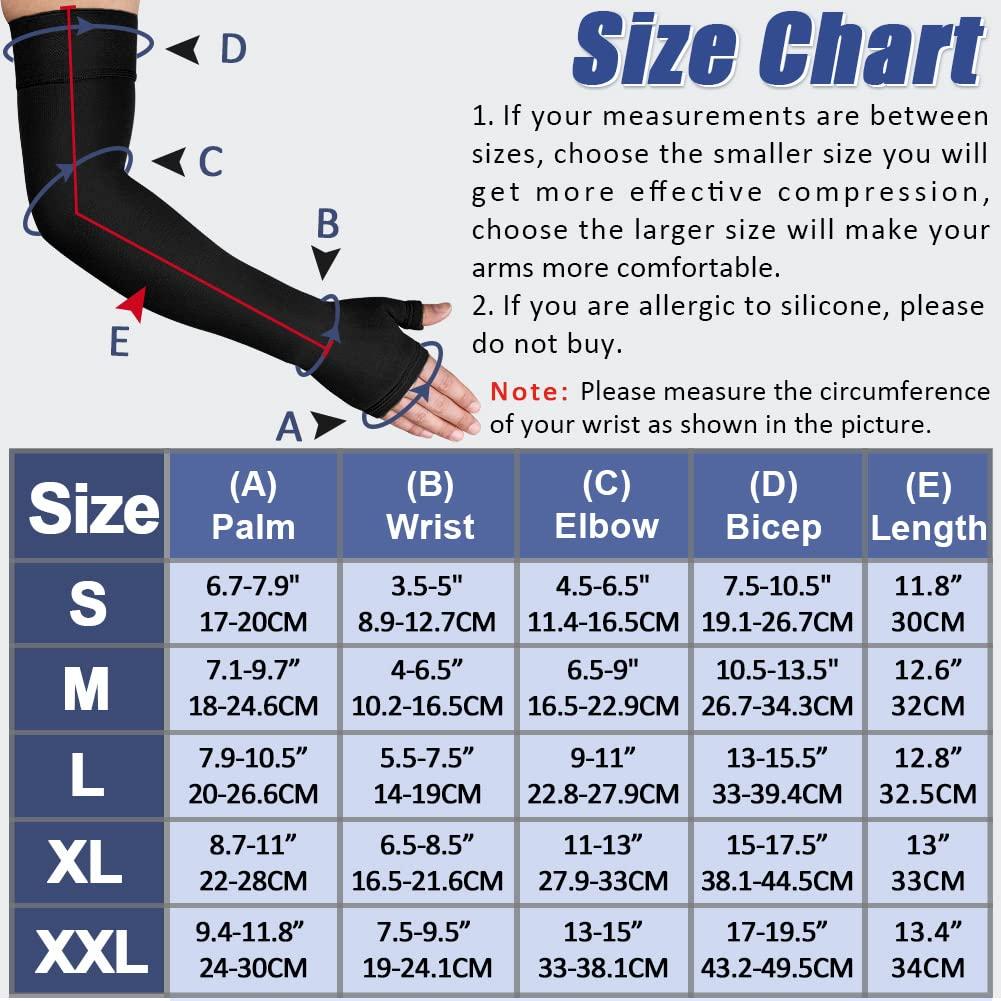 Compression Arm Sleeve with Gauntlet