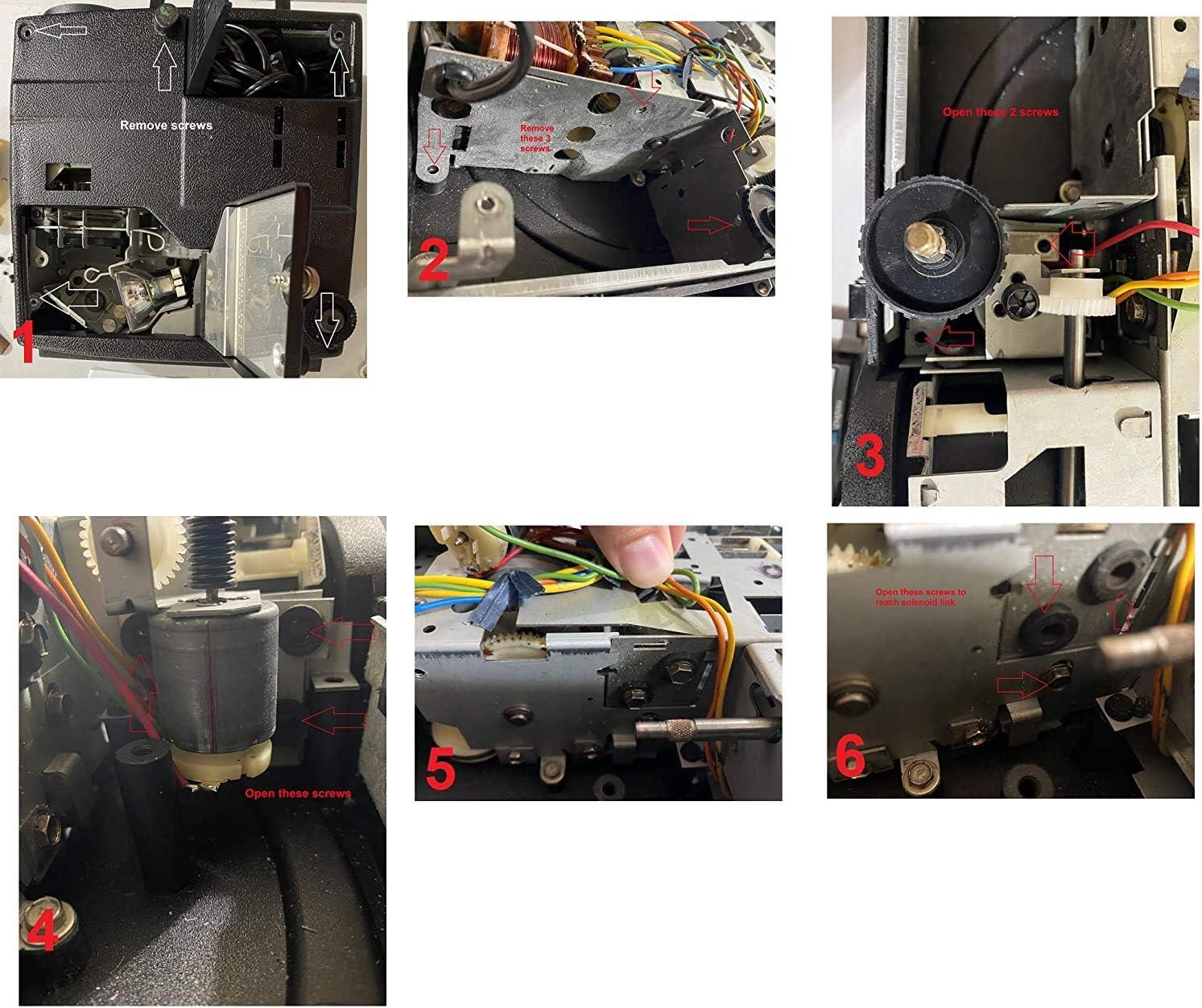 Repair Kit for Kodak Carousel Slide Projector with Focus Motor Does