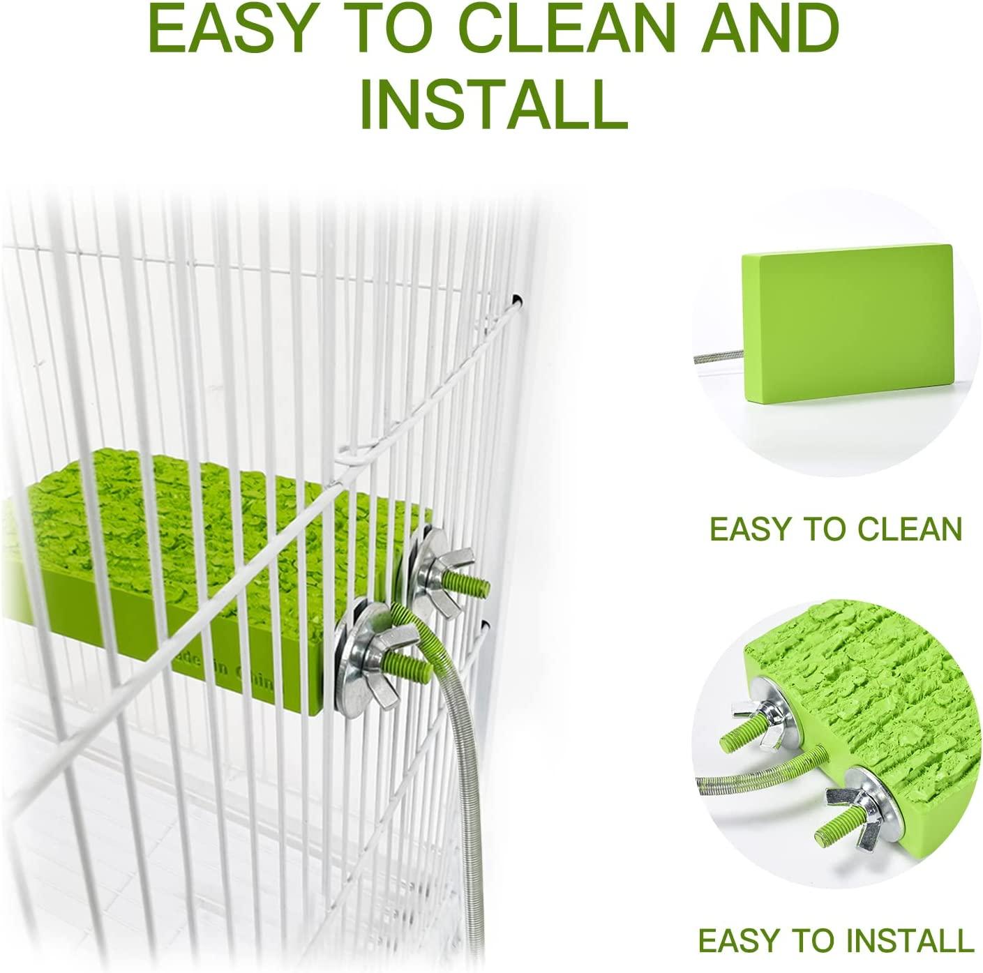 GIFANK Bird Heater for Cage Bird Perch Stand Warmer Snuggle Up for