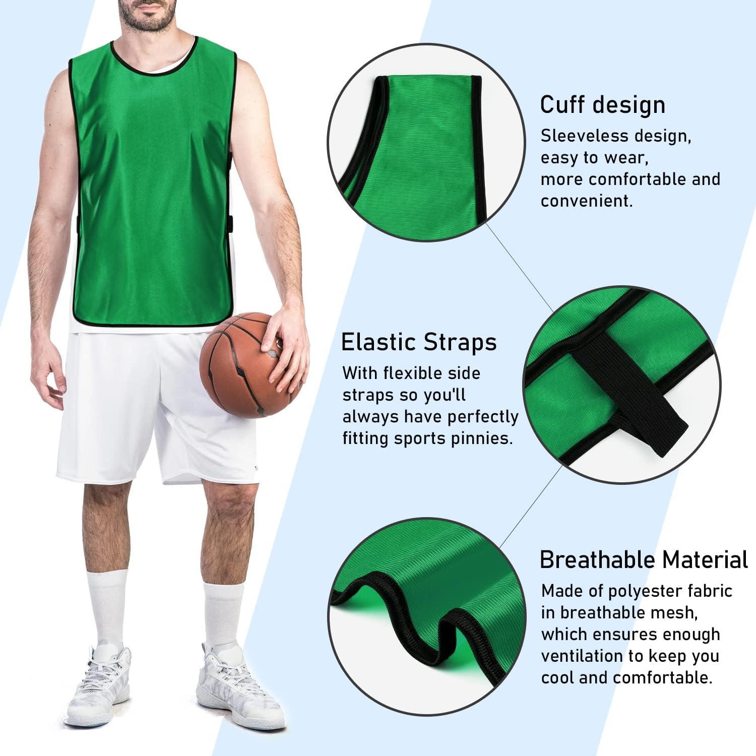 Football Training Vest Quickly-dry Game Waistcoat Adult's Sports Team  Uniform Large Mesh No Strap