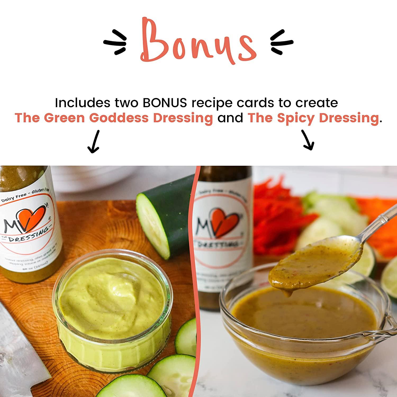 MV The Dressing Balsamic Vinaigrette Salad Dressing, Dipping Sauce & Marinade GlutenFree