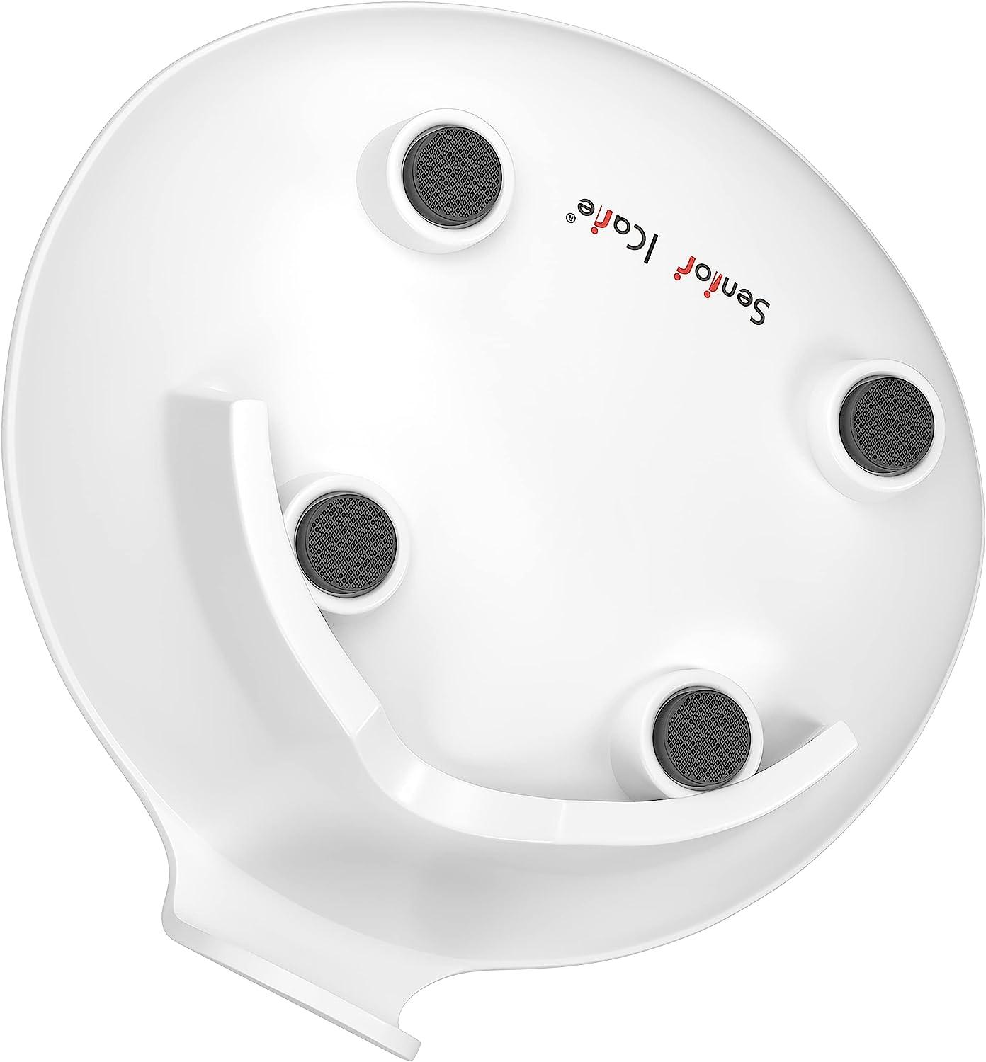 Small Scoop Plates for Elderly Adaptive Plates with Handles, One