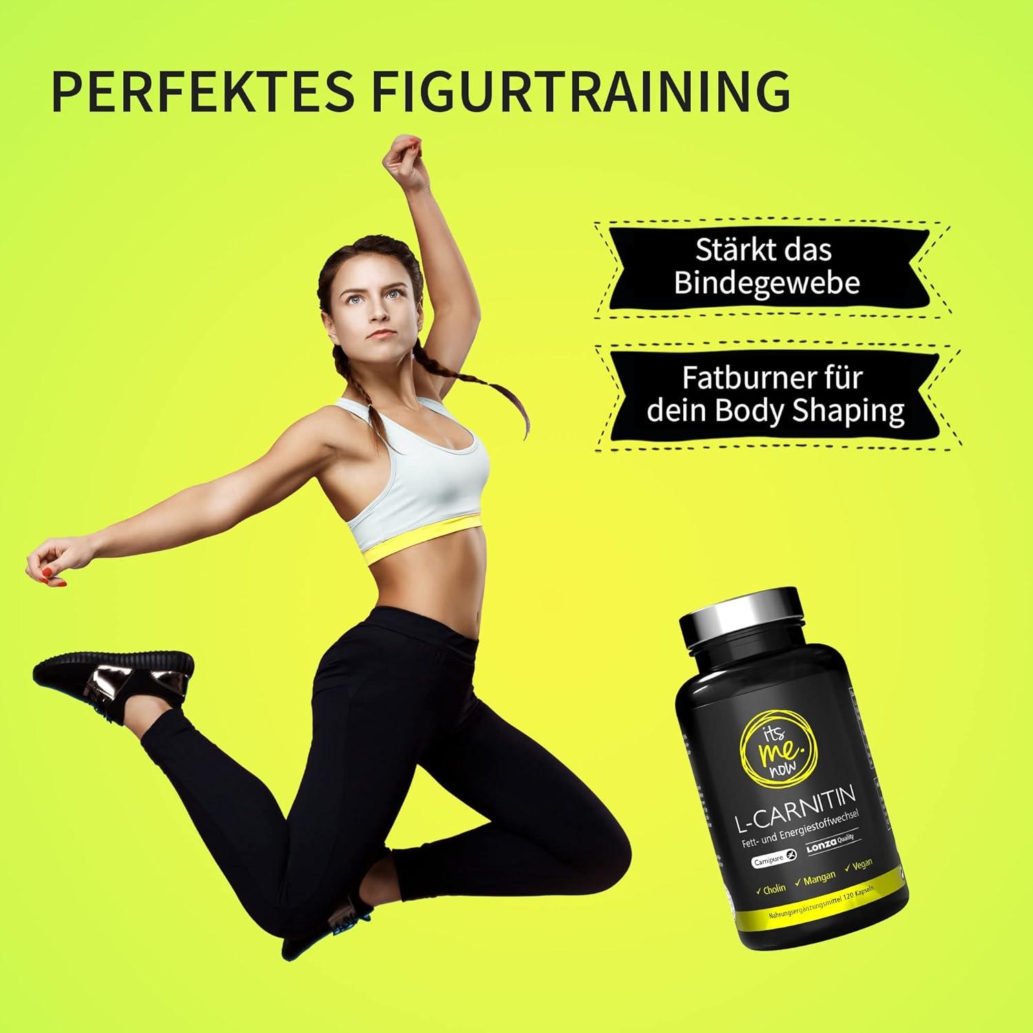 iTSME.NOW L-Carnitin 120 Capsules - High-Quality Lonza L-Carnitine Made in  Germany | Premium Sports & Fitness Supplement | Buy Now with Express  International Delivery | GoSupps.com