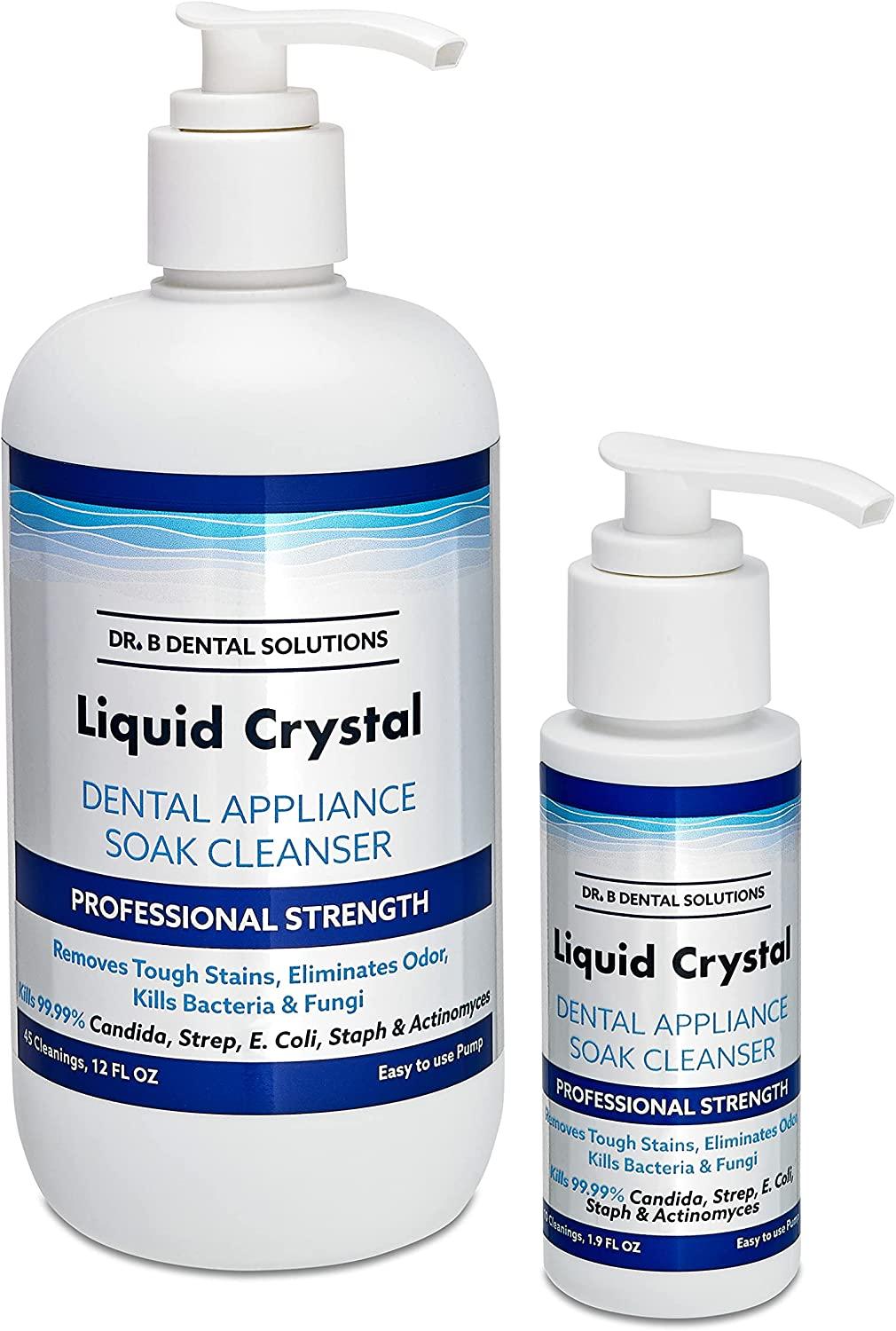 Dr. B's Dental Solutions Liquid Crystal Soak Cleanser for Oral