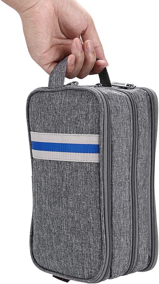 IGNPION Travel Toiletry Wash Bag Dry & Wet Separation Gym Shaving