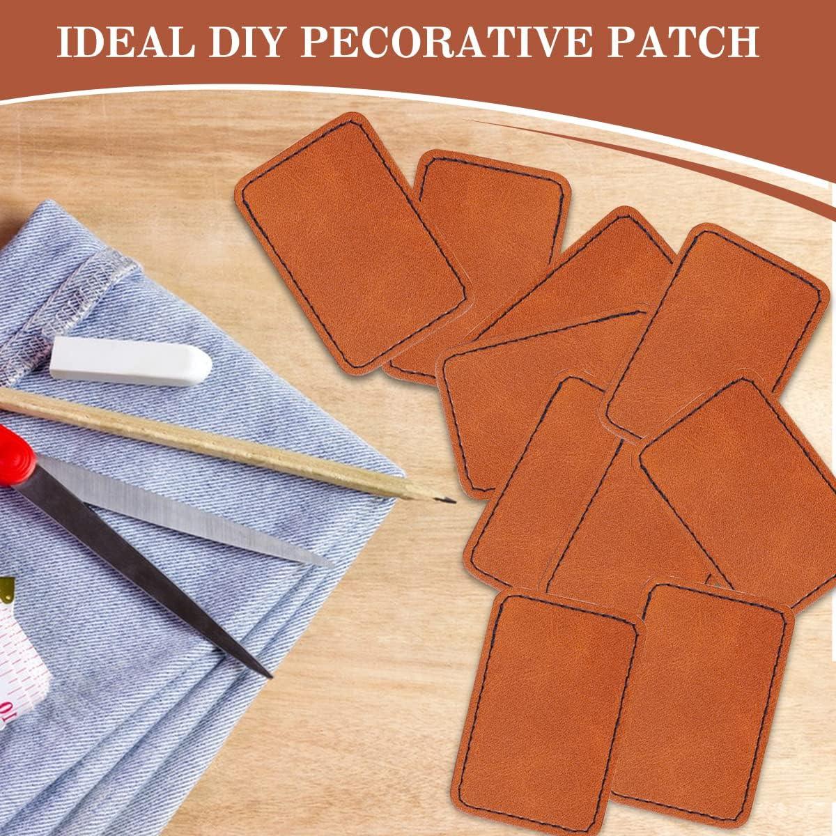 50 Pcs Blank Faux Patches For Hats Leatherette Hat Patches With Adhesive  Custom Patches For Custom Fabric Repair Sew - AliExpress