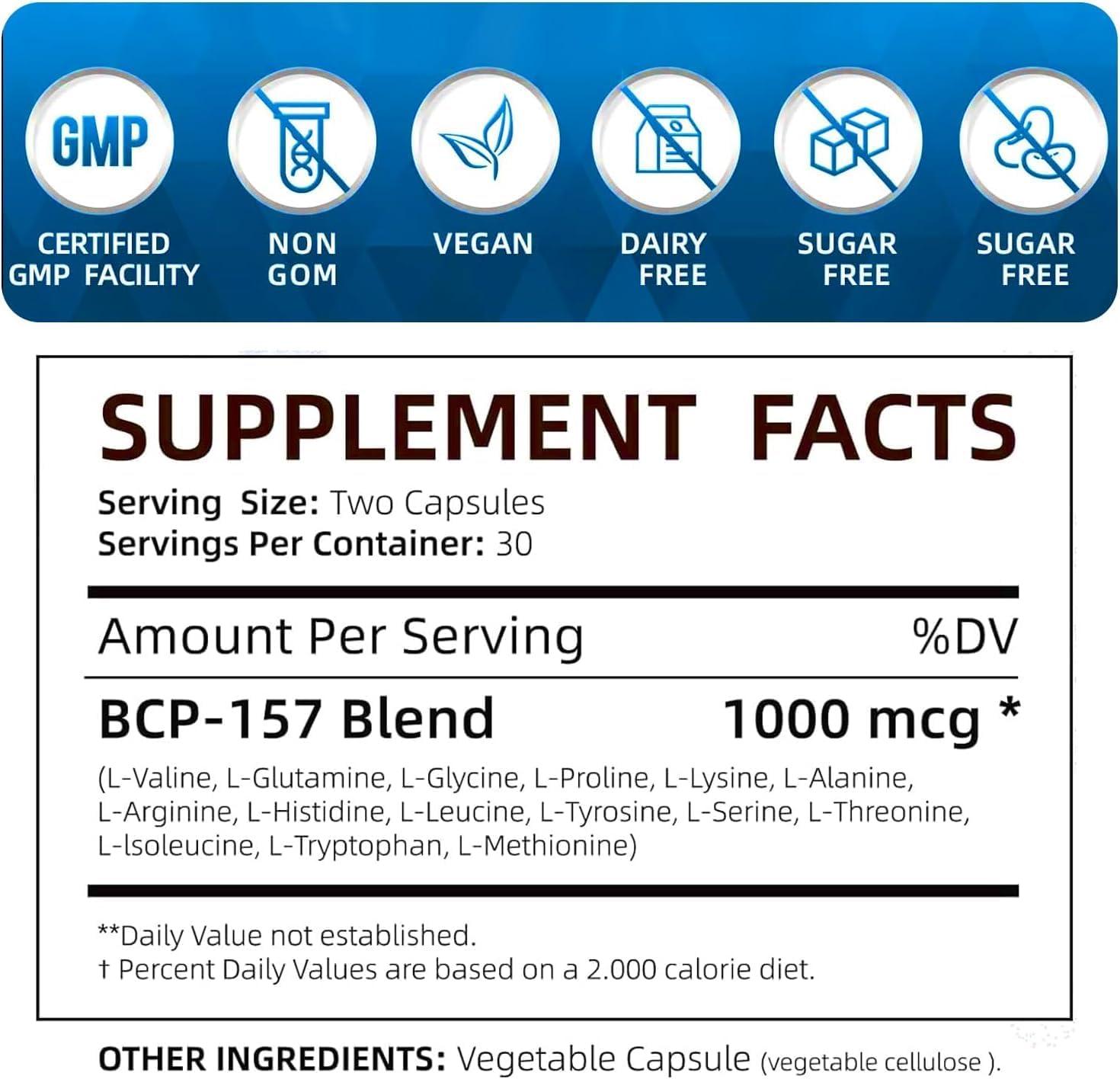 fda warning unapproved peptide products bpc-157 tb-500 ipamorelin cjc-1295 BPC 157 1000 mcg for Muscle & Workout Recovery Third Party Tested Proven  Quality 60 Capsules | Buy Now with Express International Delivery