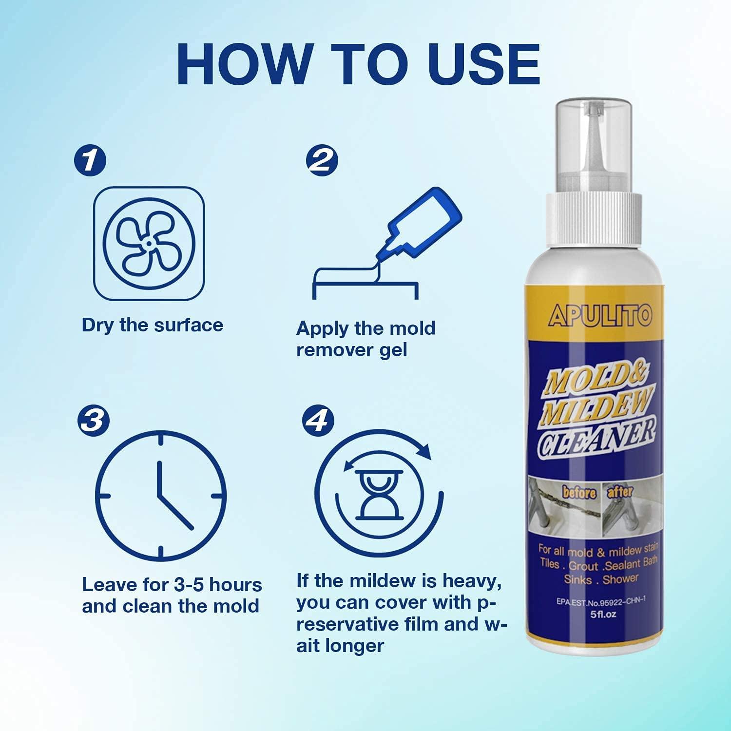 APULITO Grout Silicone Caulk Whitener for Household Sink Kitchen