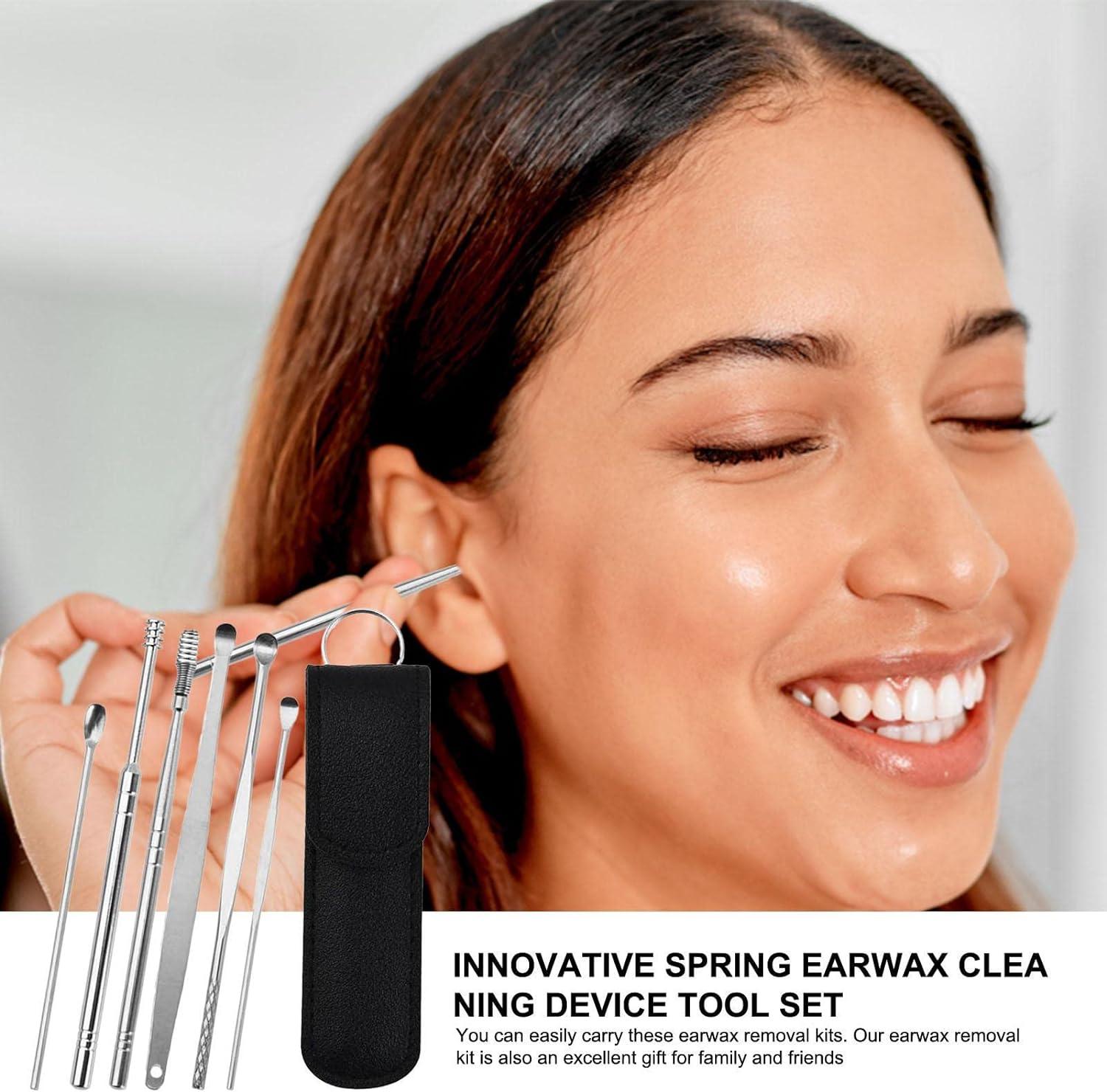 Shakven Earwax Cleaner Tool Set /Set Tool for Ear Cleaner Removal and