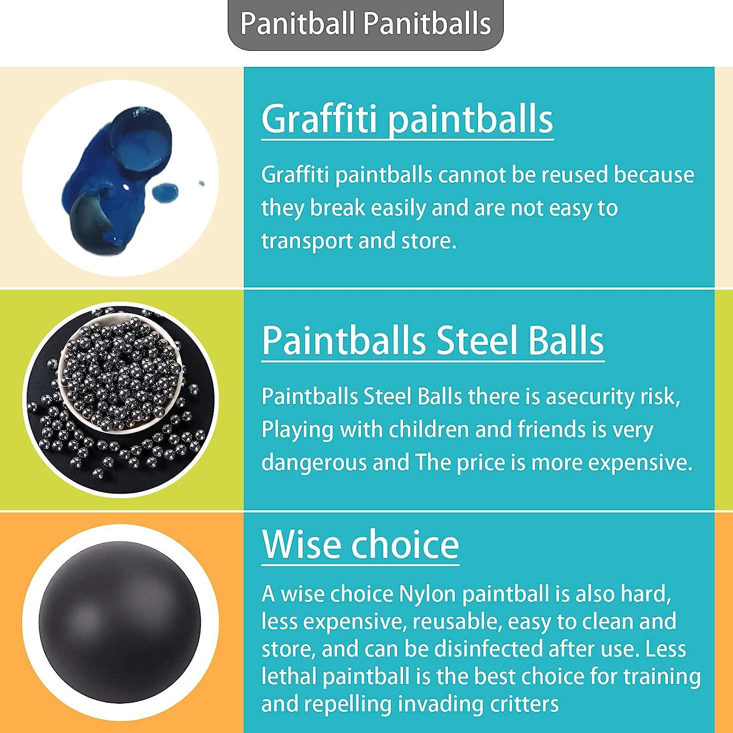Paintballs,Cy,SHWAILLT 100 X.68 Caliber Jawbreaker Solid Balls