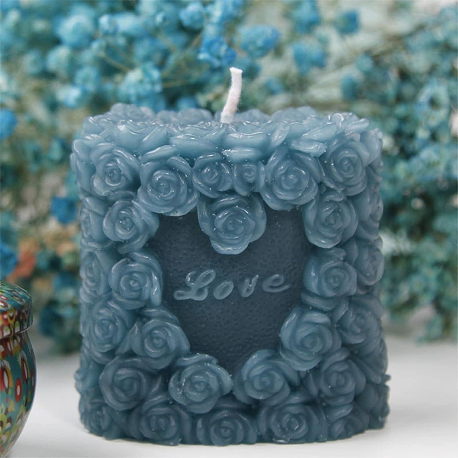 Love Rose Love Wedding Aromatherapy Candle Mold Valentine's - Temu