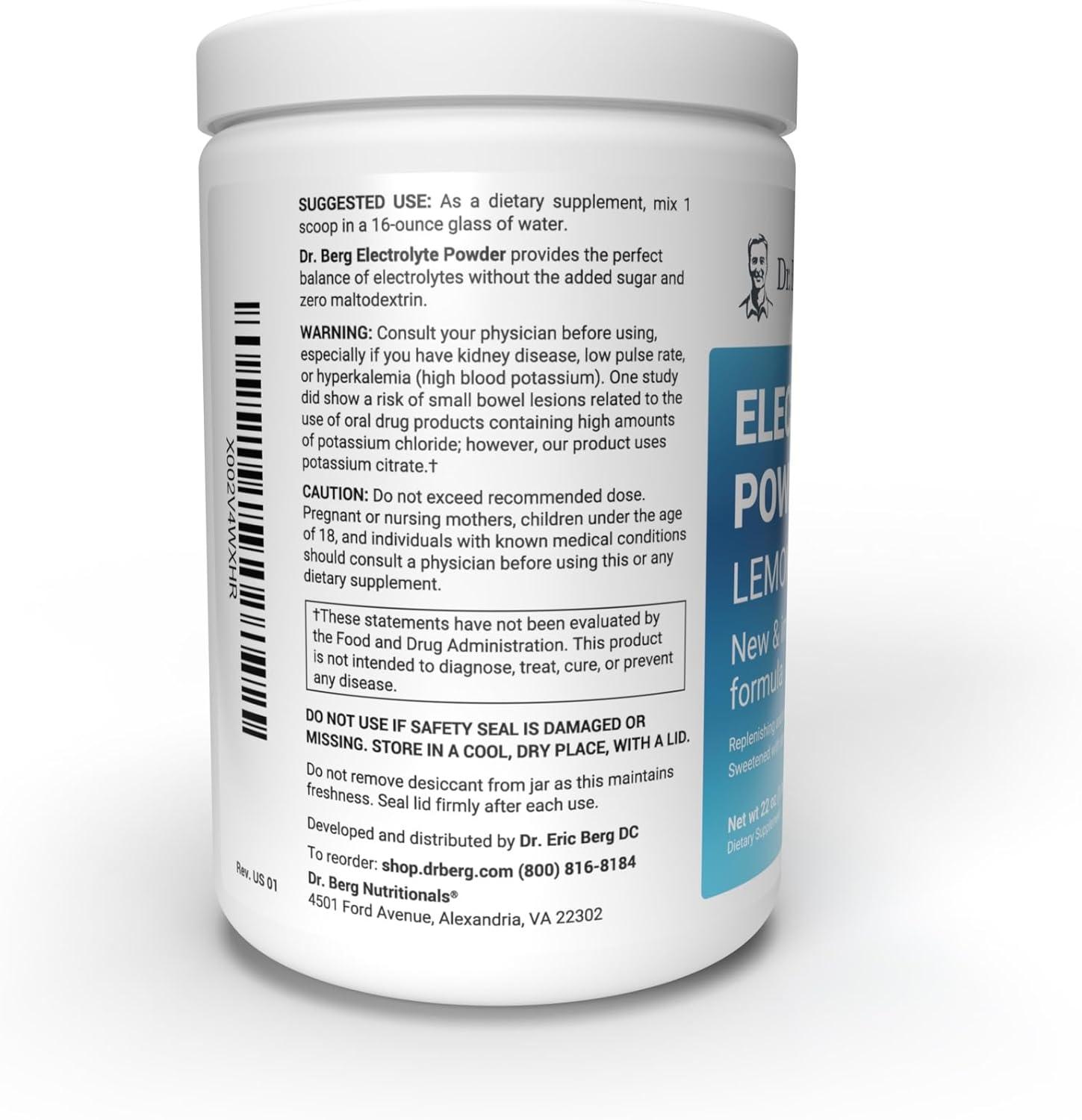 Dr Berg Hydration Keto Electrolyte Powder 100 Servings Lemonade Flavor Buy Now With Dr Berg Hydration Keto Electrolyte Powder 100 Servings Lemonade Flavor Buy Now With